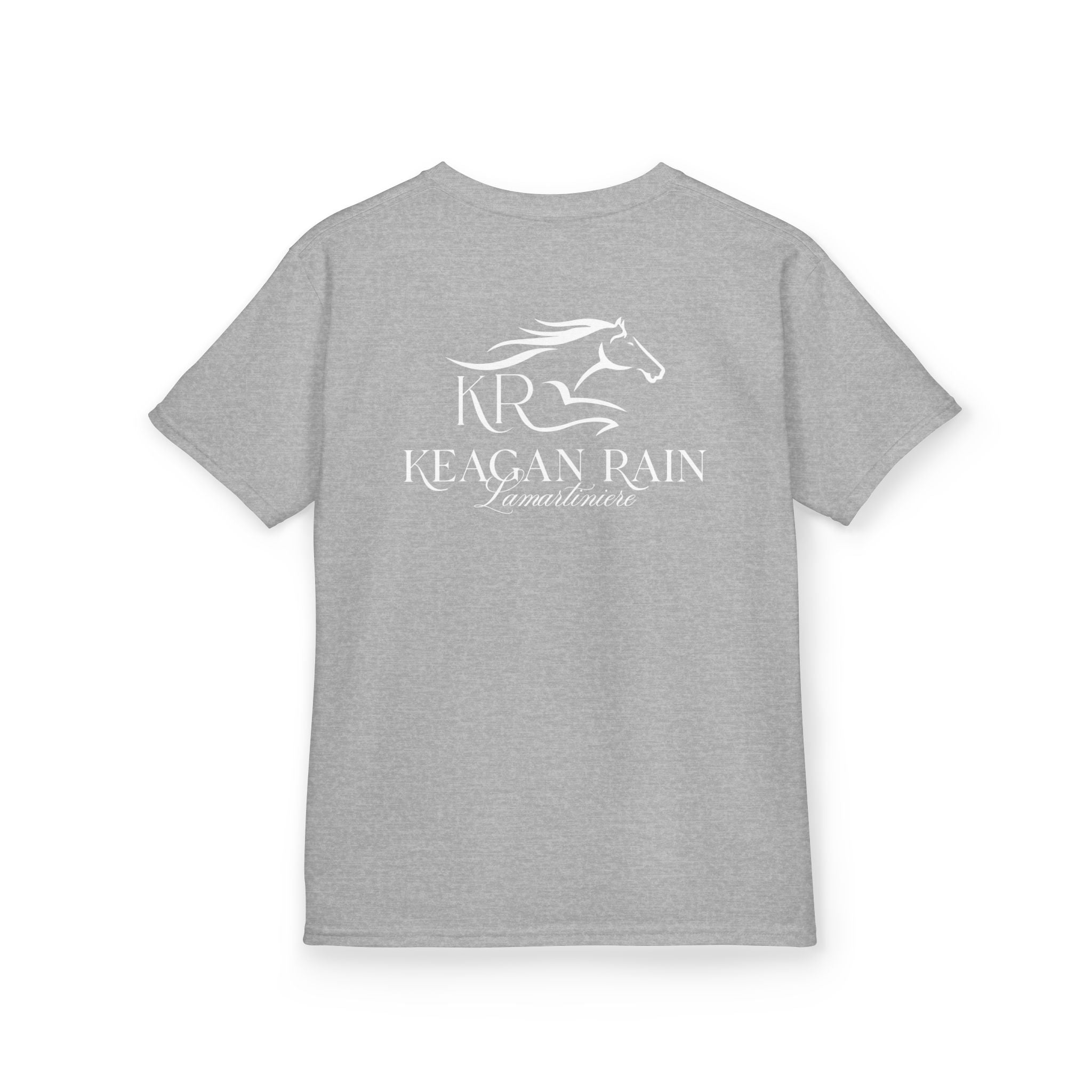 Youth Short Sleeve T-Shirt White Imprint