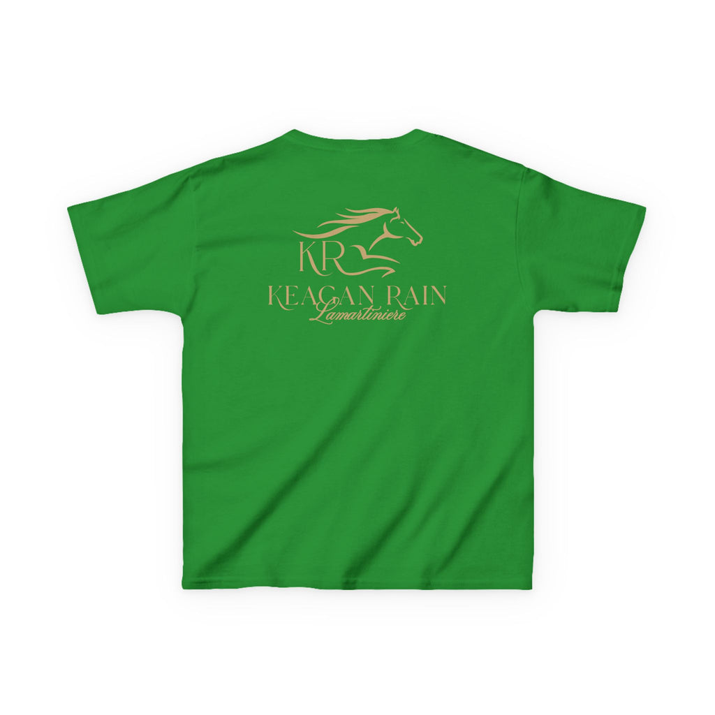 Youth Short Sleeve T-Shirt Gold Imprint