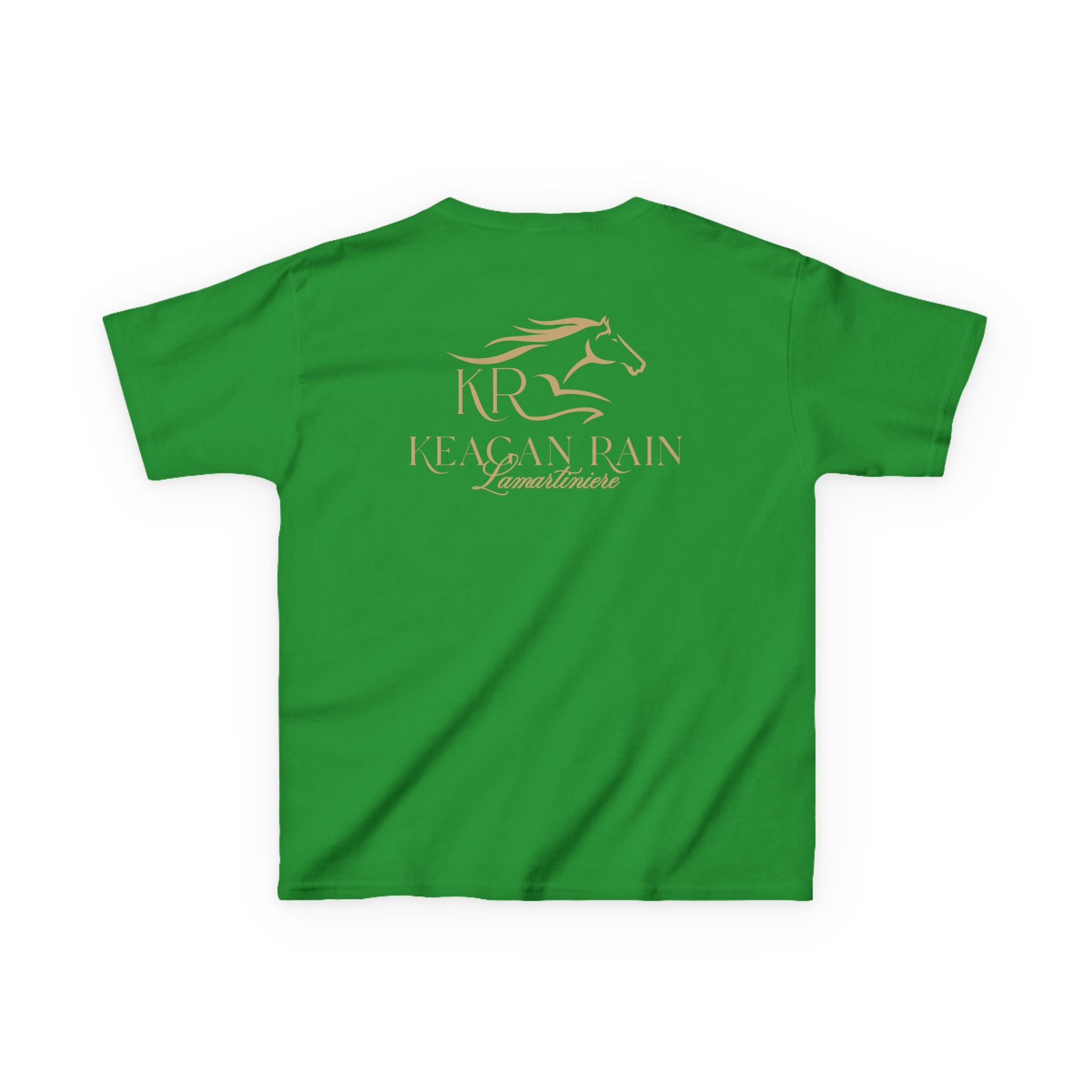 Youth Short Sleeve T-Shirt Gold Imprint