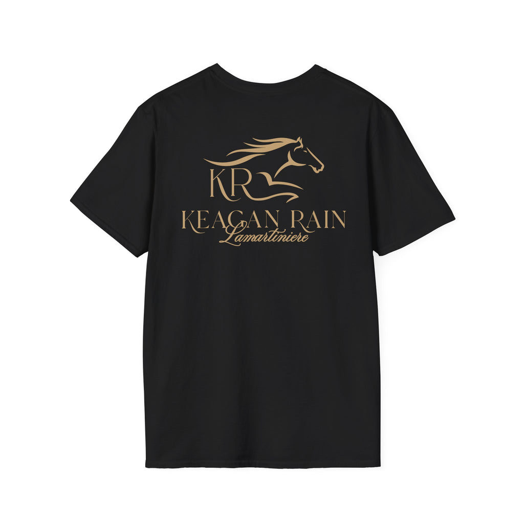 Adult Short Sleeve T-Shirt Gold Imprint