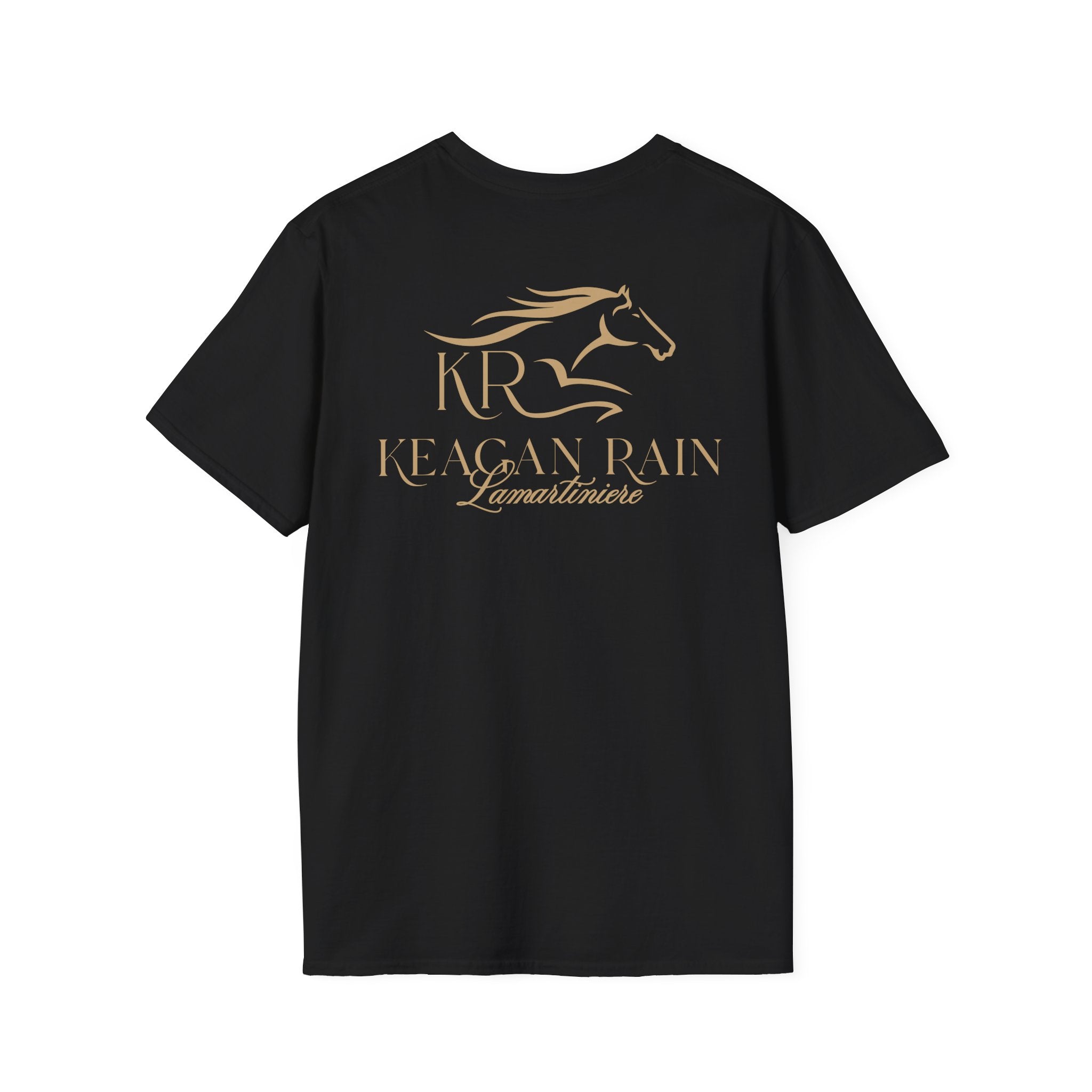 Adult Short Sleeve T-Shirt Gold Imprint