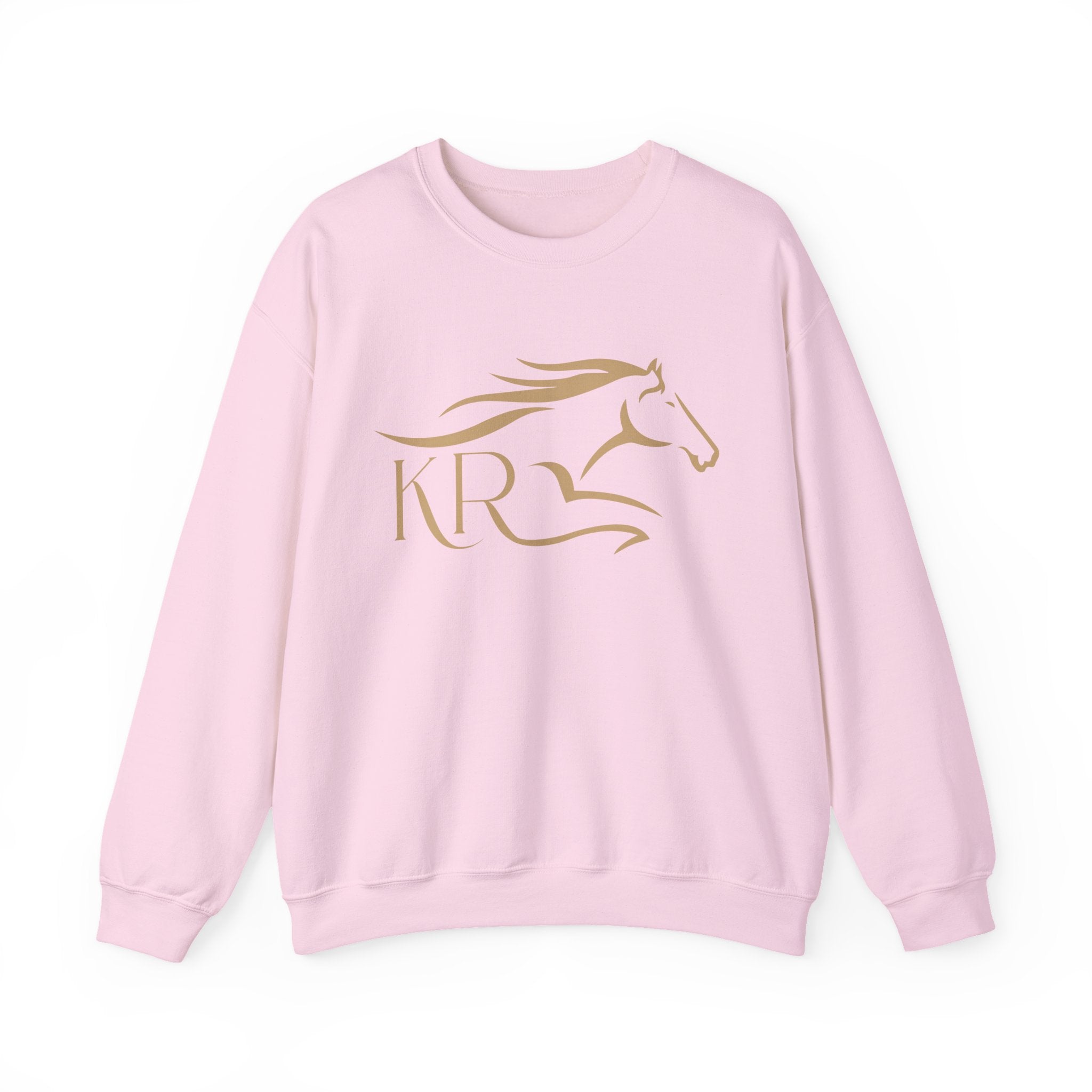 Adult Crewneck Sweatshirt Gold Imprint
