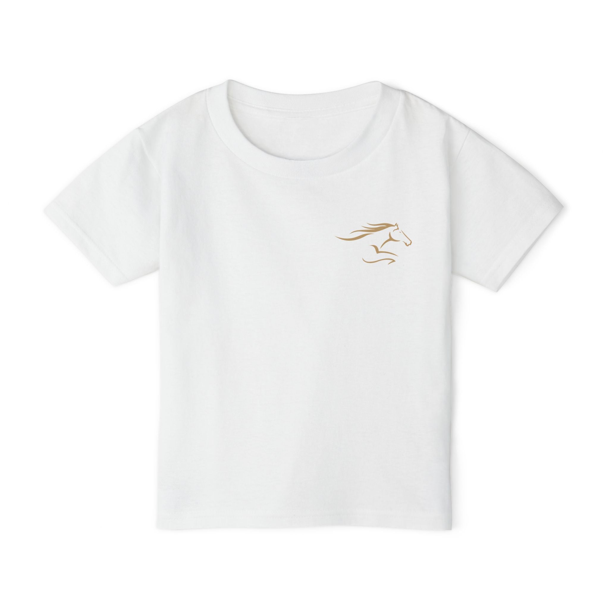 Ky Toddler Short Sleeve T-Shirt Gold Imprint