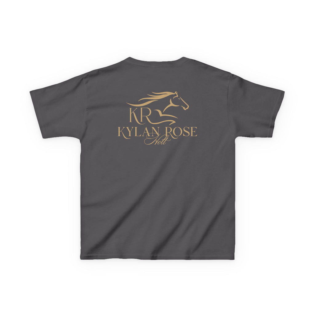 Ky Youth Short Sleeve T-Shirt Gold Imprint