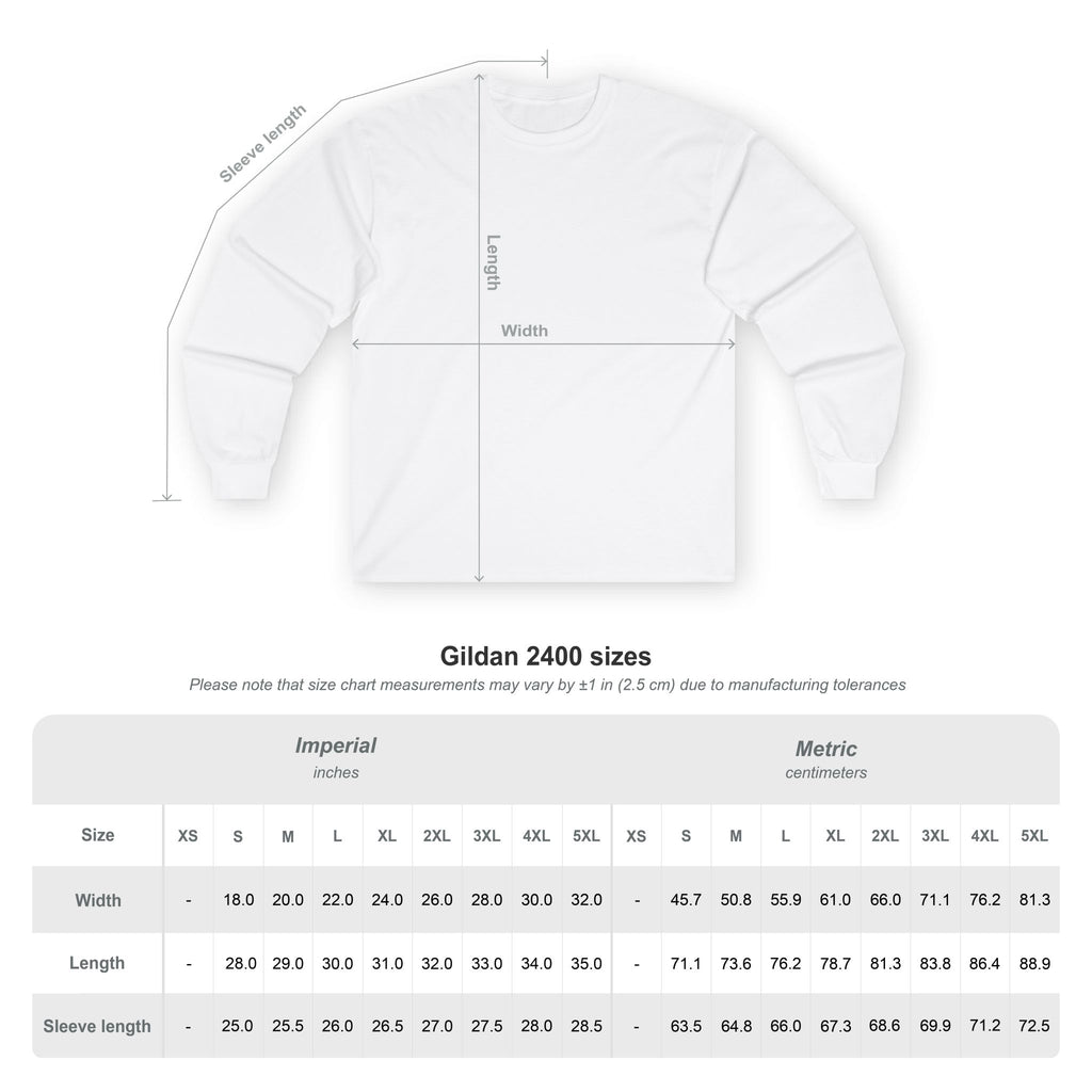 Ky Adult Long Sleeve White Imprint