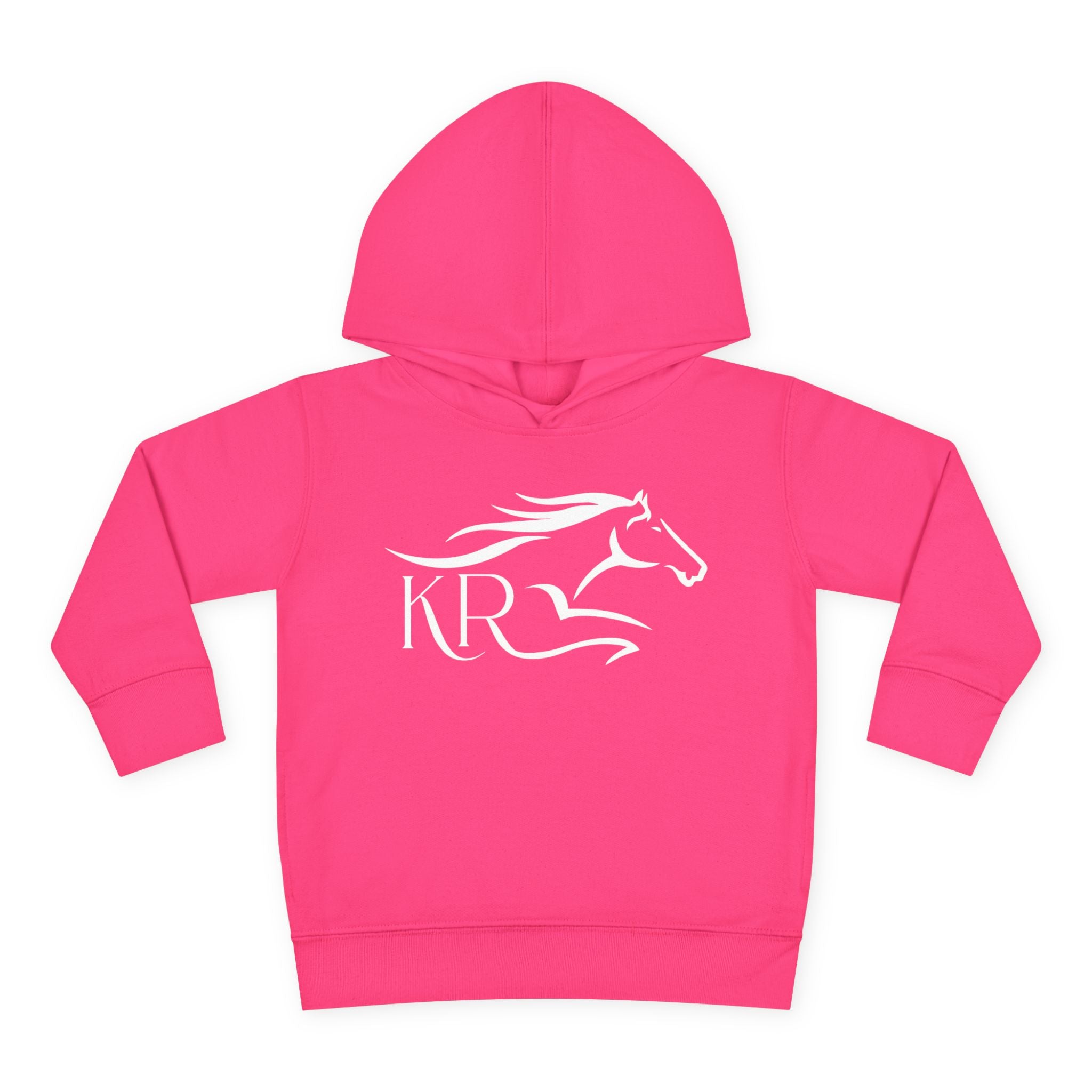 Toddler Hooded Sweatshirt White Imprint