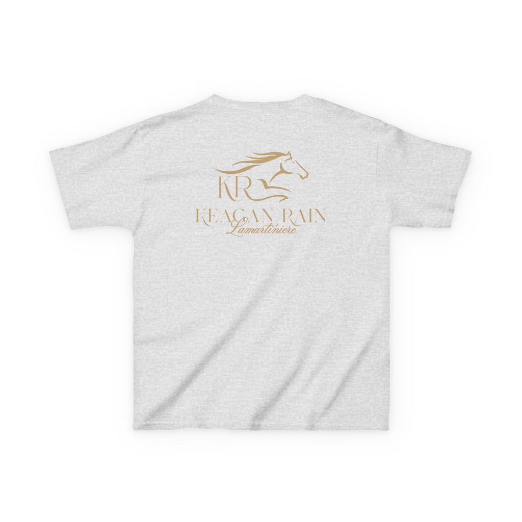 Youth Short Sleeve T-Shirt Gold Imprint
