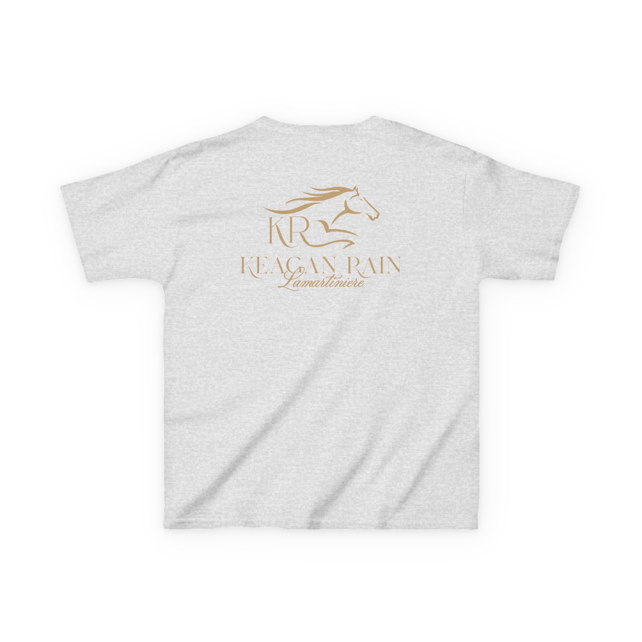 Youth Short Sleeve T-Shirt Gold Imprint