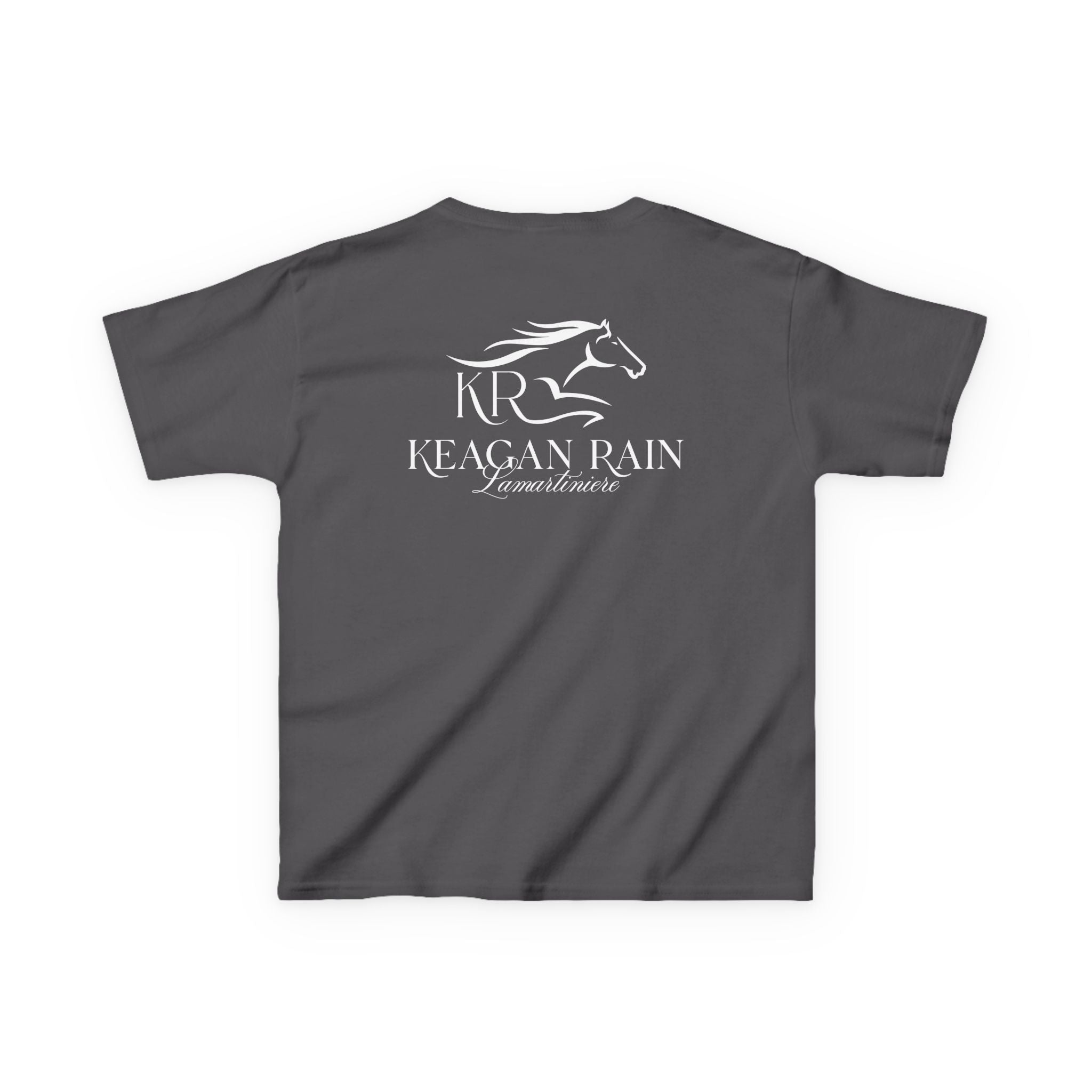 Youth Short Sleeve T-Shirt White Imprint