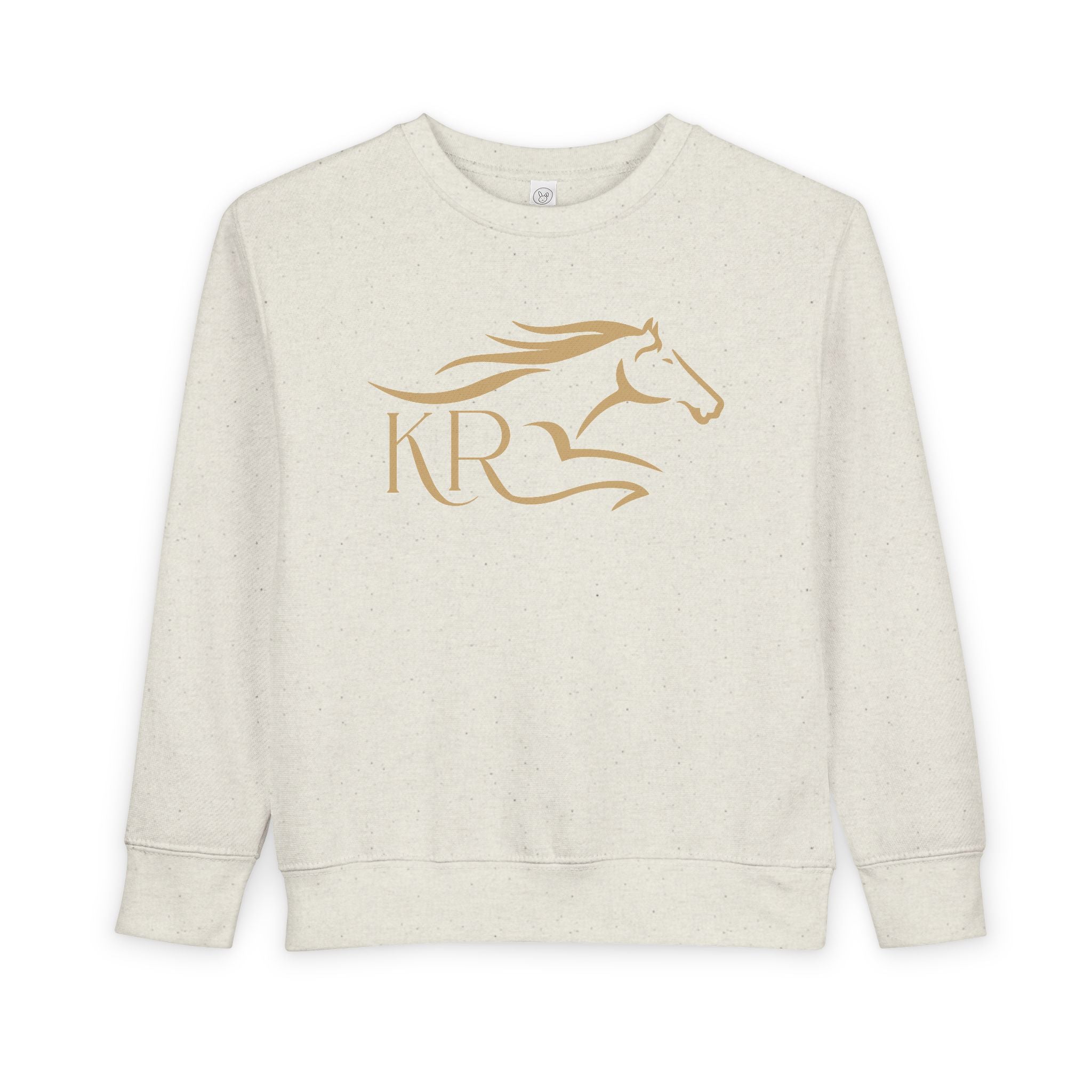 Toddler Crewneck Sweatshirt Gold Imprint