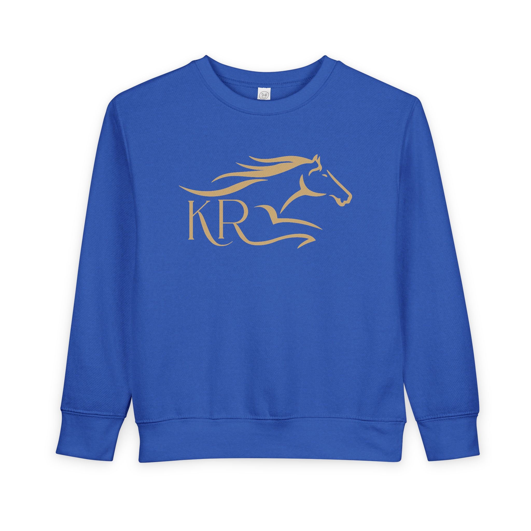 Toddler Crewneck Sweatshirt Gold Imprint