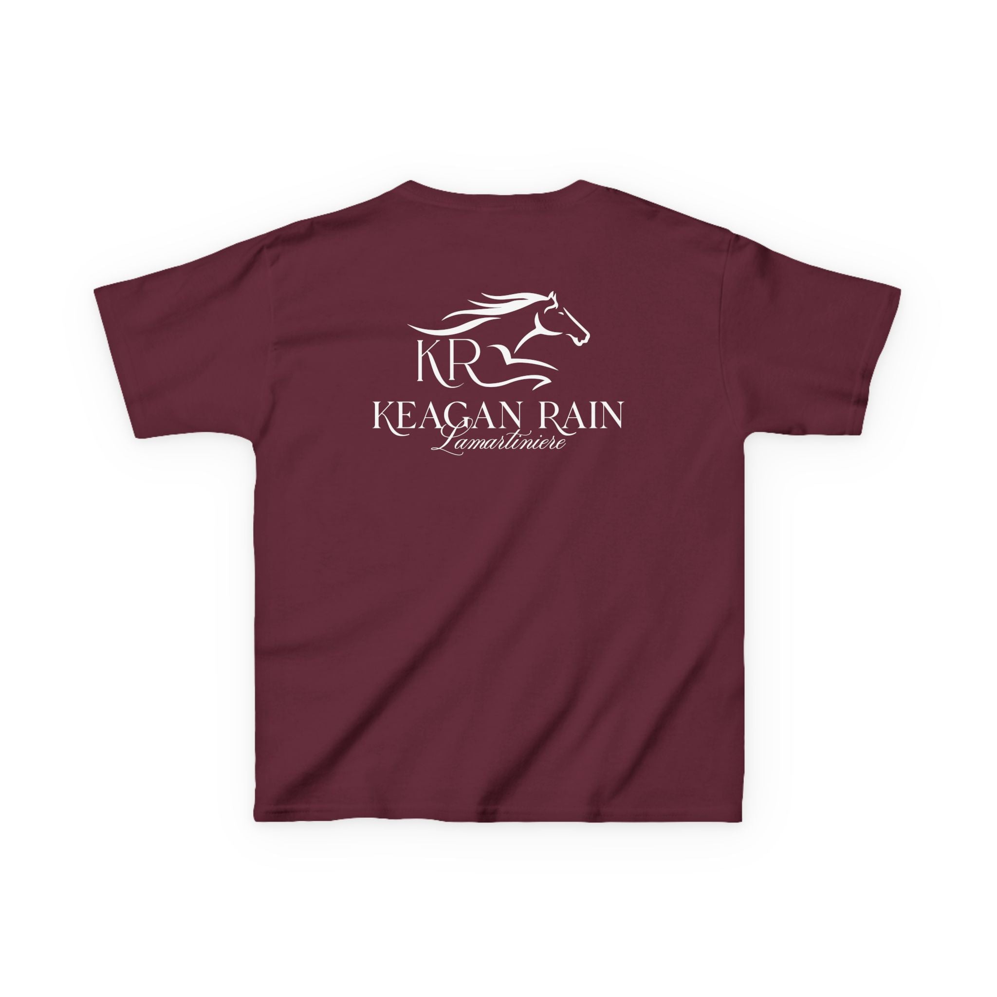 Youth Short Sleeve T-Shirt White Imprint
