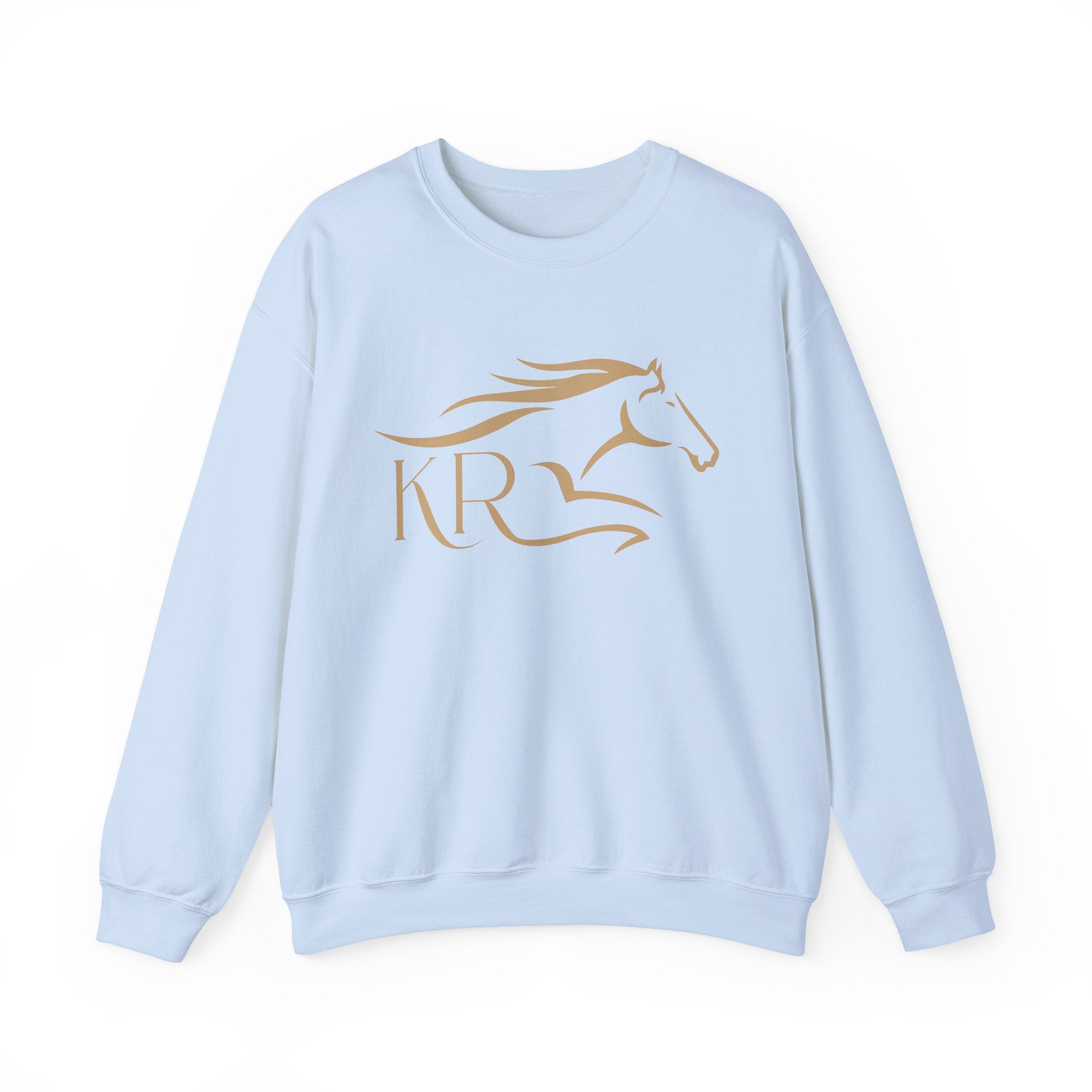 Adult Crewneck Sweatshirt Gold Imprint