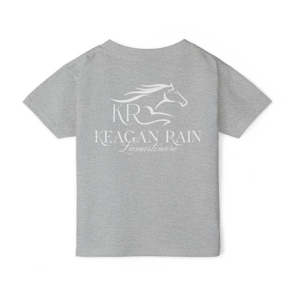 Toddler Short Sleeve T-Shirt White Imprint