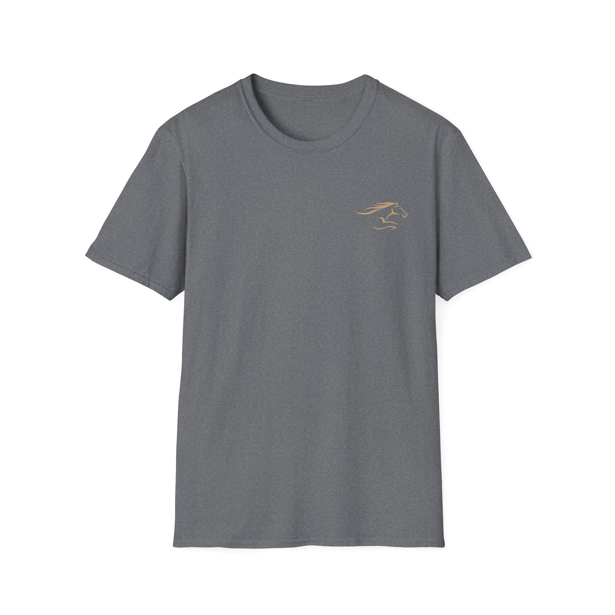 Adult Short Sleeve T-Shirt Gold Imprint