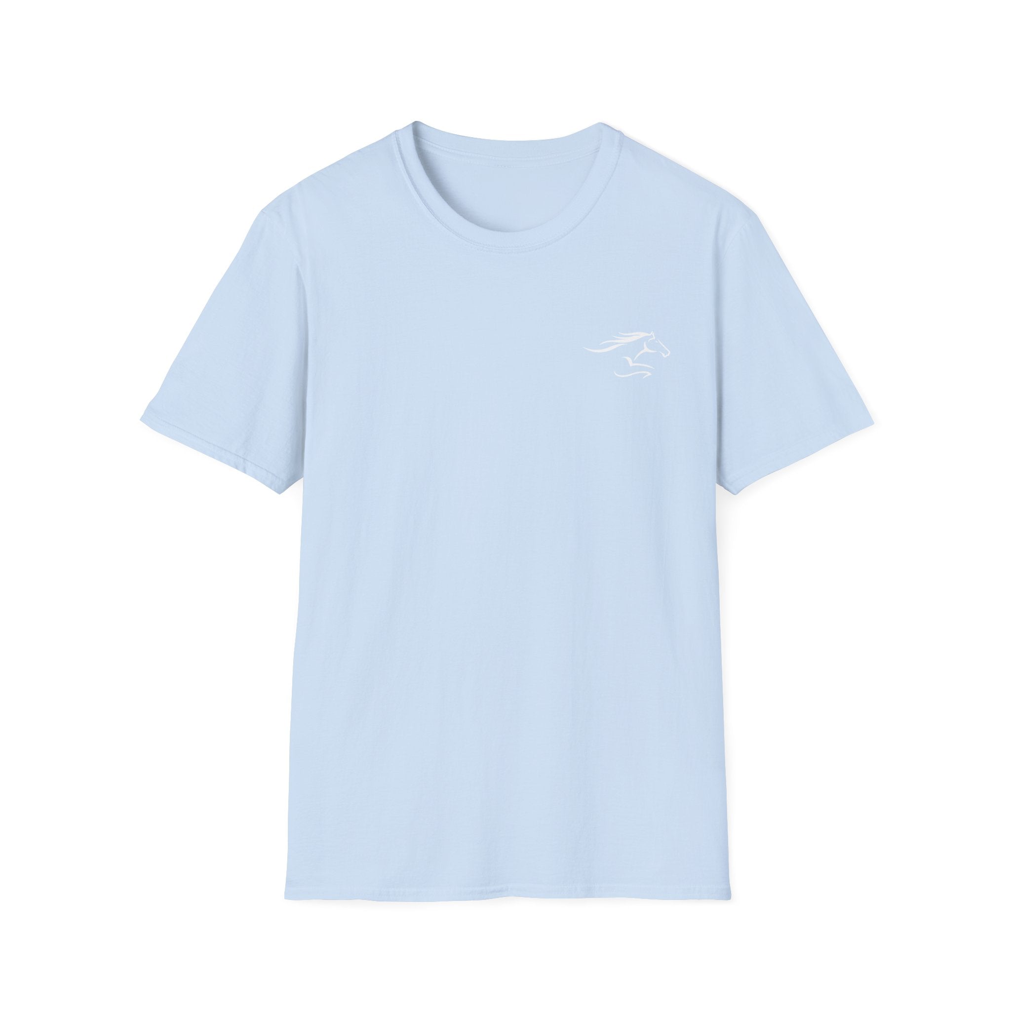 Adult Short Sleeve T-Shirt White Imprint