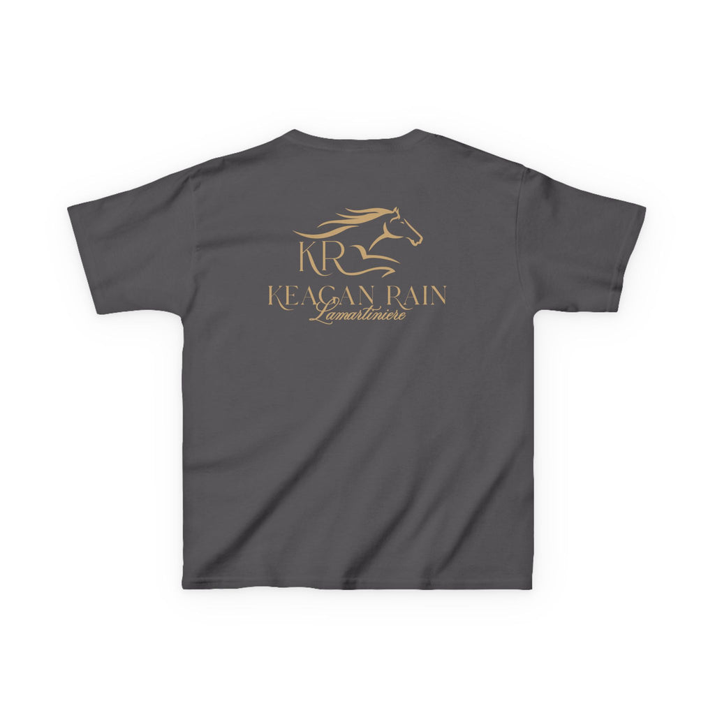 Youth Short Sleeve T-Shirt Gold Imprint