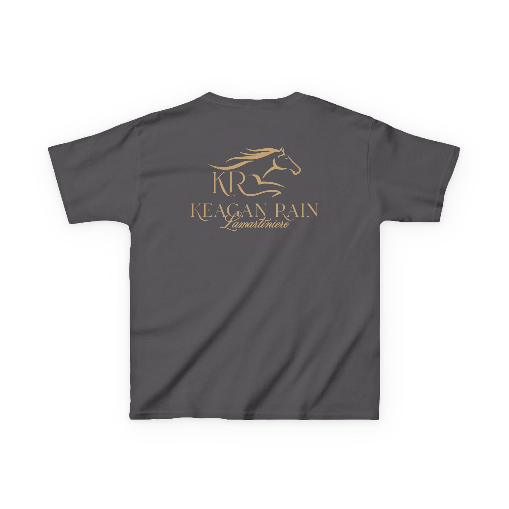 Youth Short Sleeve T-Shirt Gold Imprint