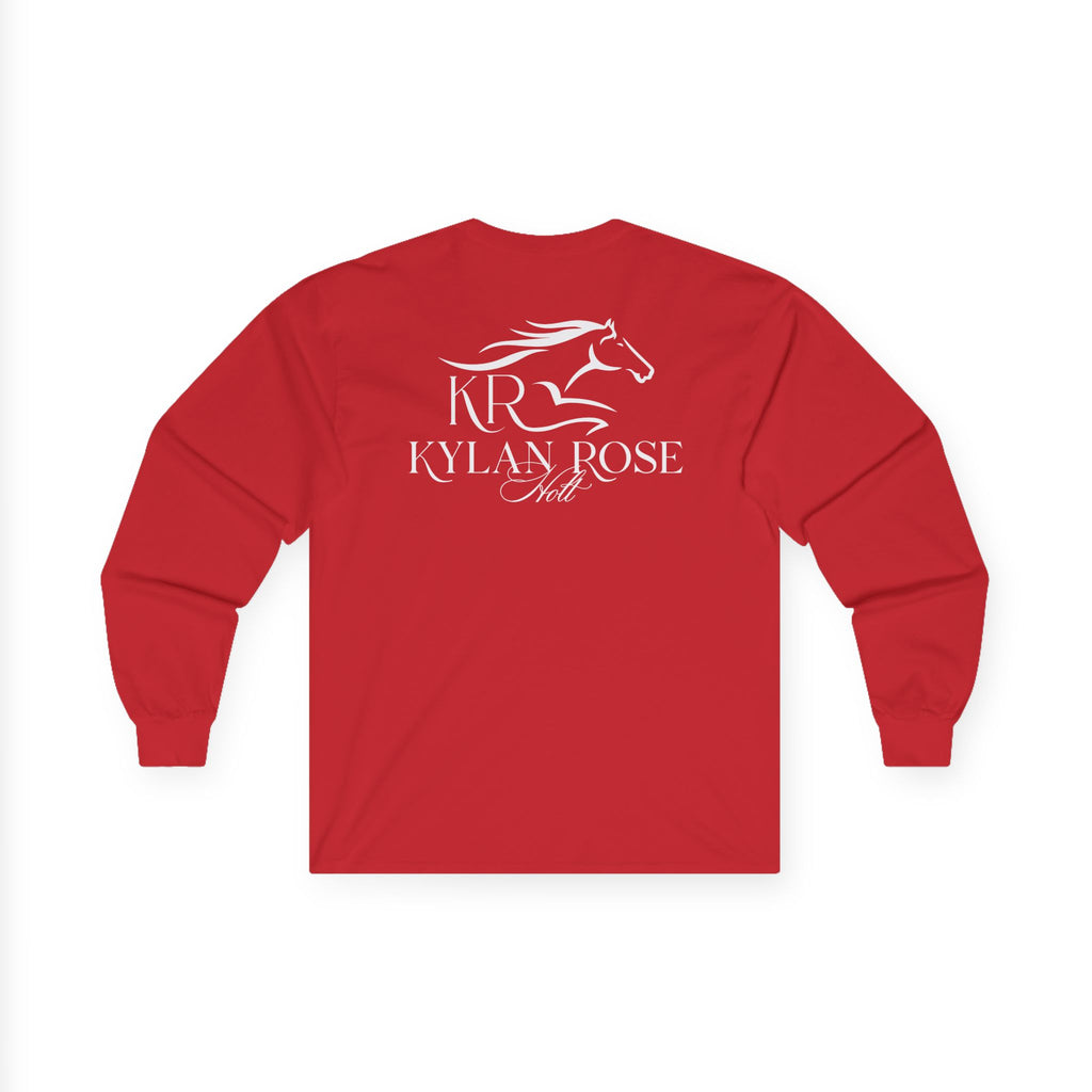 Ky Adult Long Sleeve White Imprint