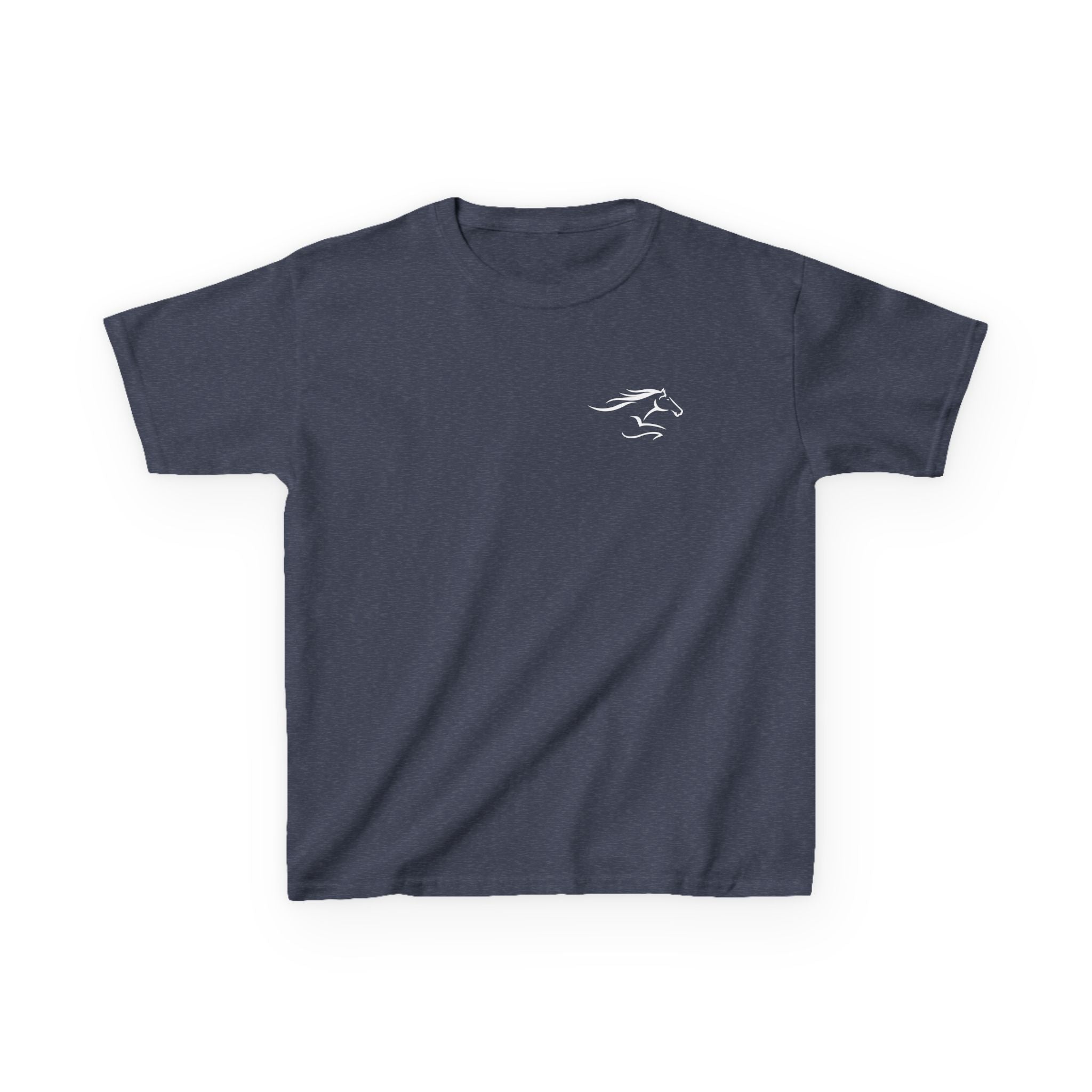 Youth Short Sleeve T-Shirt White Imprint