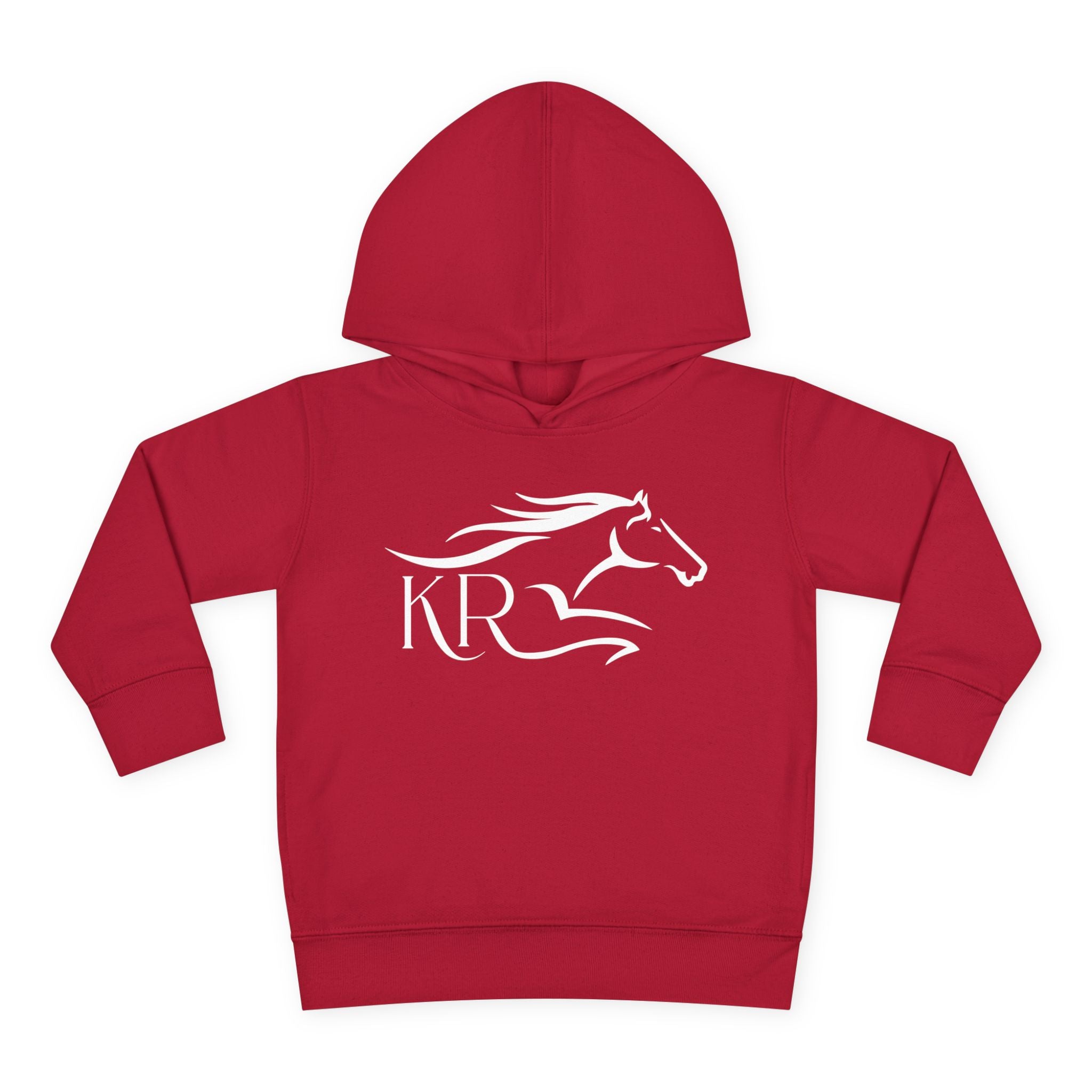 Toddler Hooded Sweatshirt White Imprint