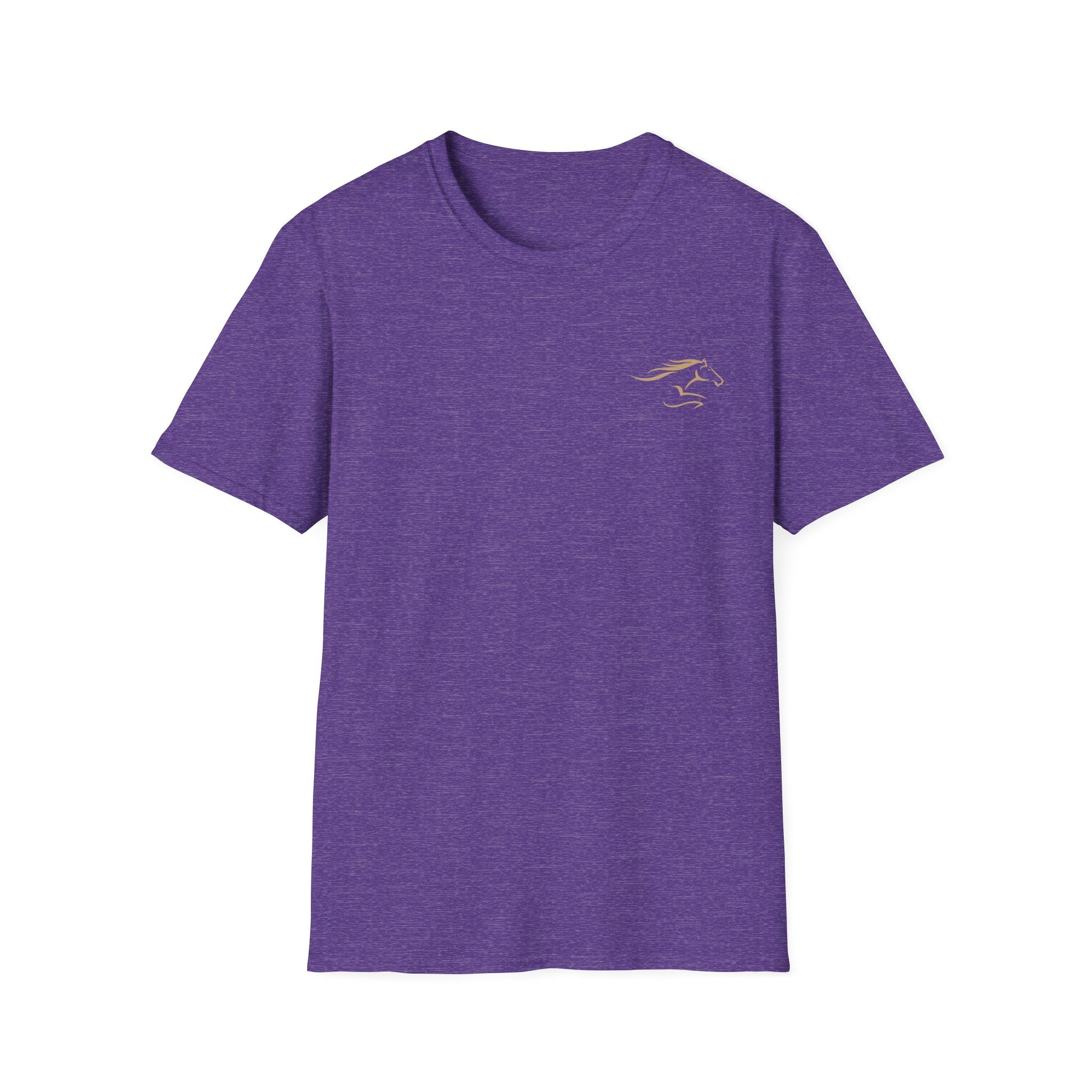 Adult Short Sleeve T-Shirt Gold Imprint