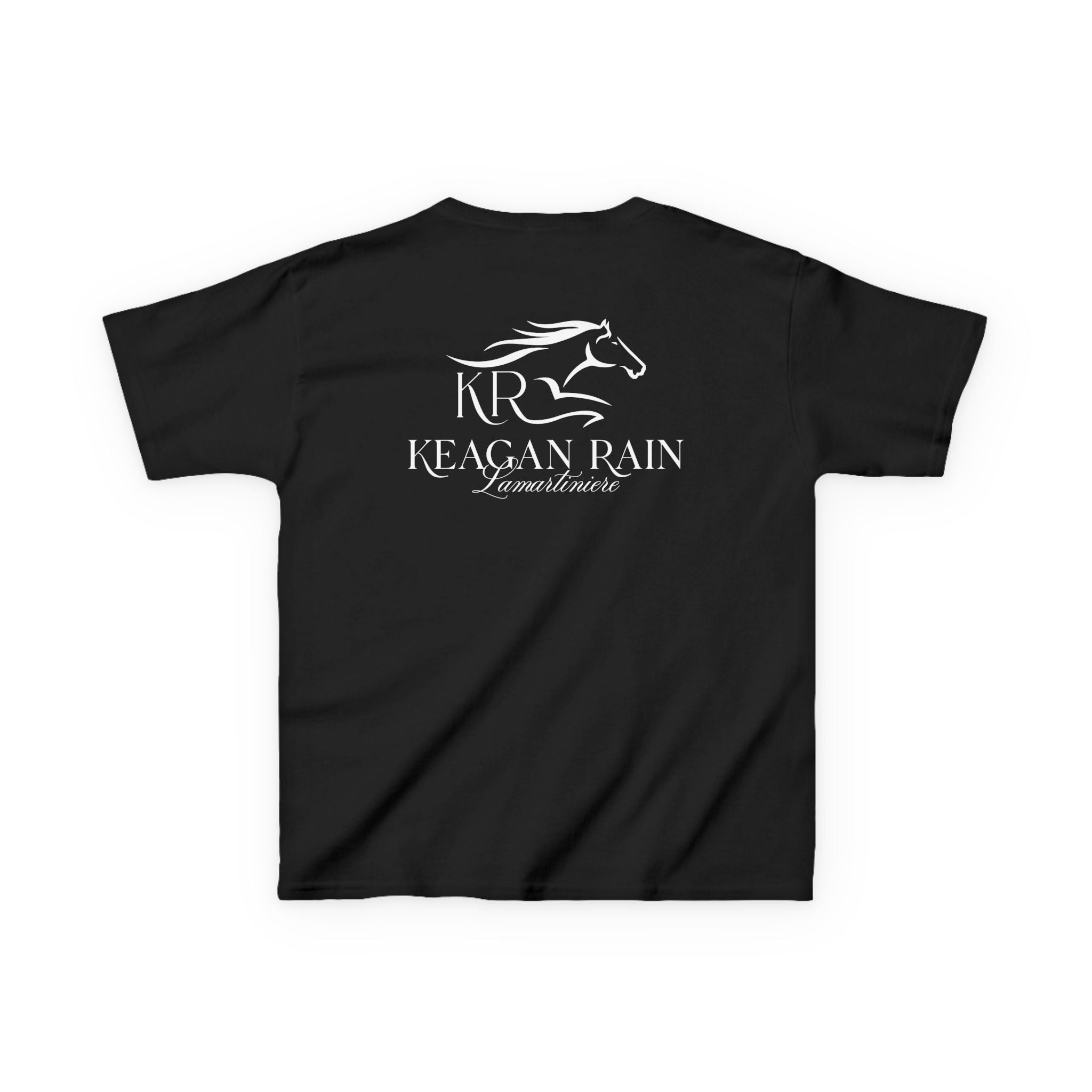 Youth Short Sleeve T-Shirt White Imprint