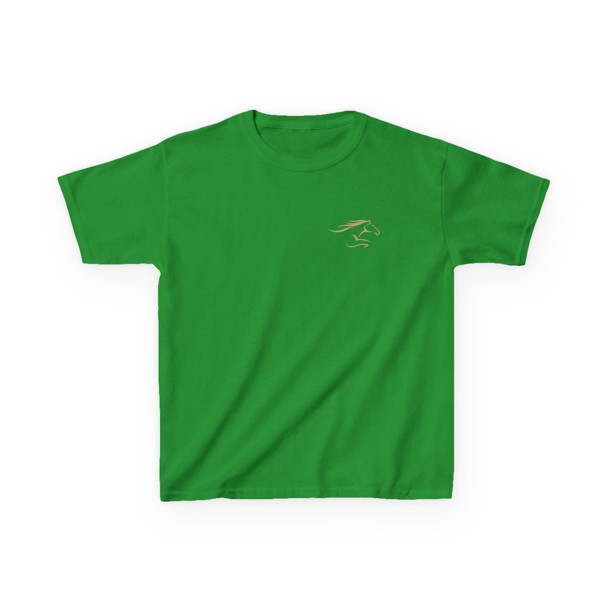Ky Youth Short Sleeve T-Shirt Gold Imprint