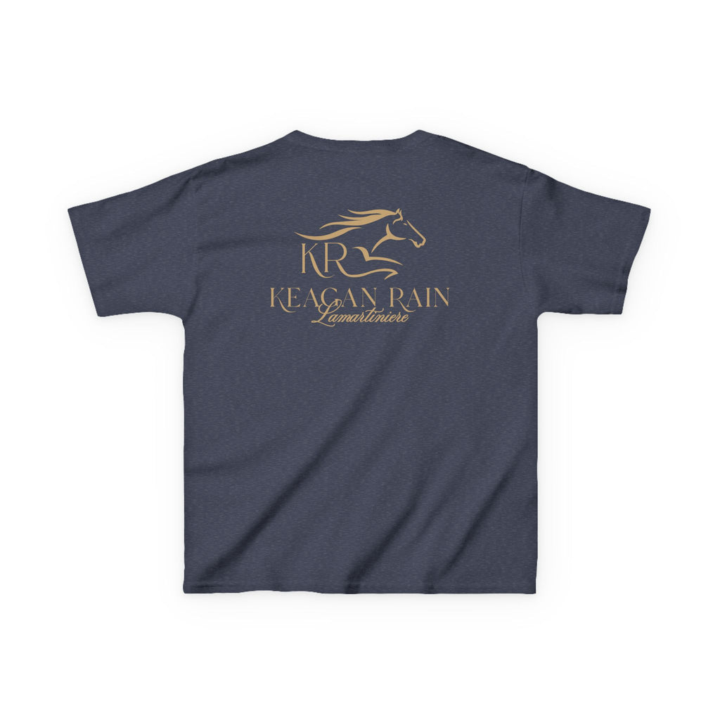 Youth Short Sleeve T-Shirt Gold Imprint