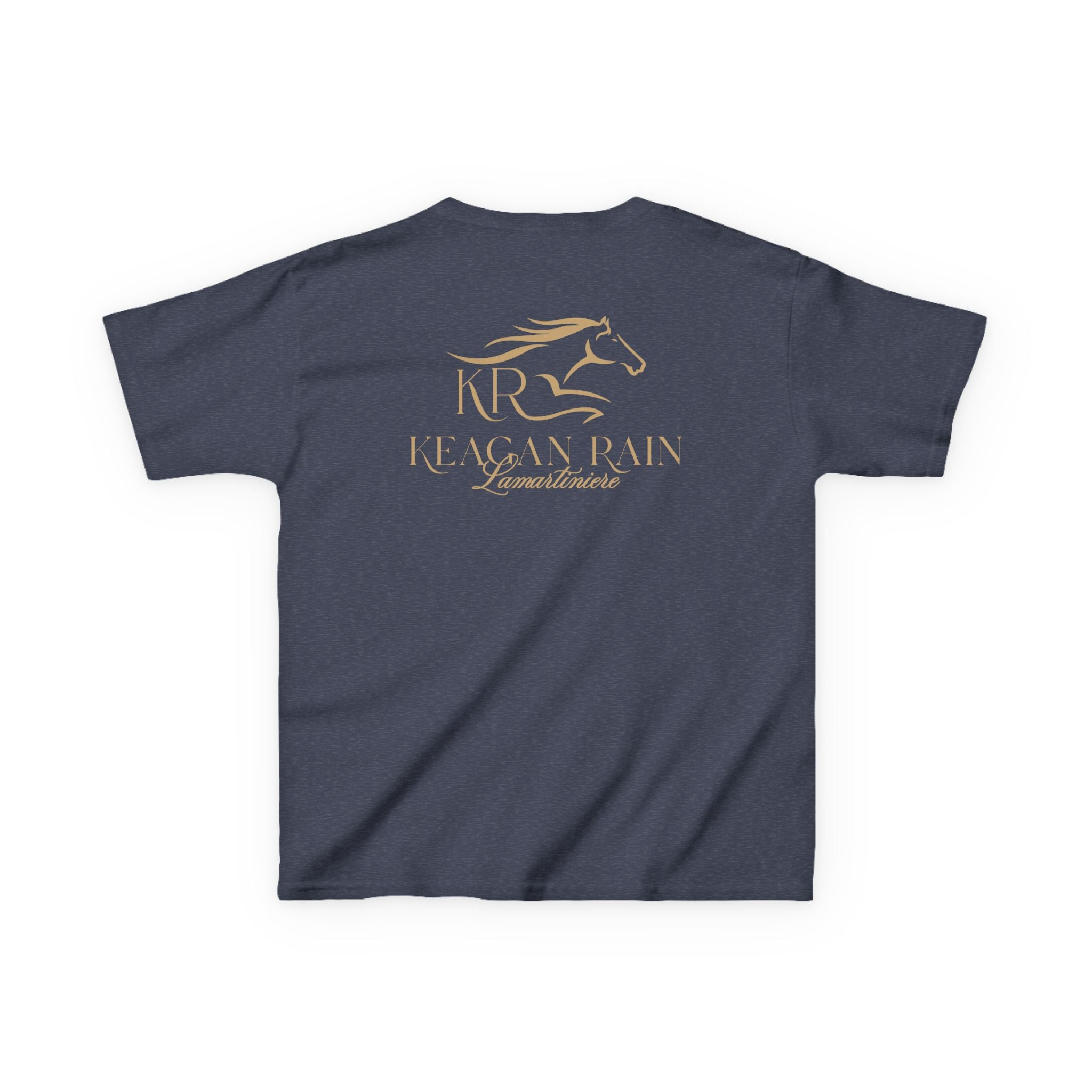 Youth Short Sleeve T-Shirt Gold Imprint