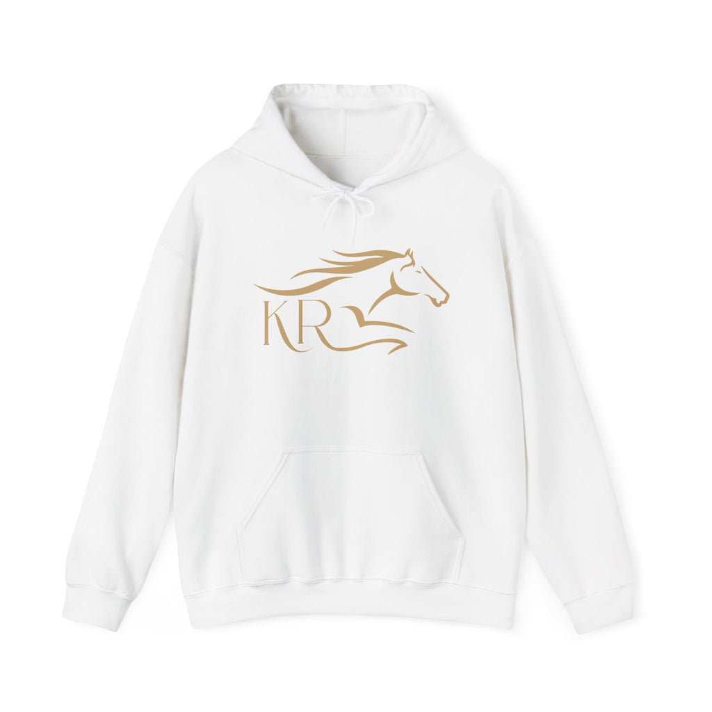 Adult Hooded Sweatshirt Gold Imprint