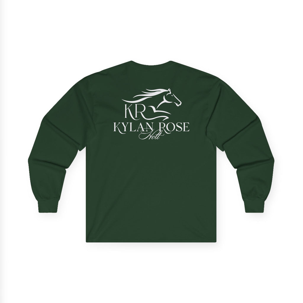Ky Adult Long Sleeve White Imprint