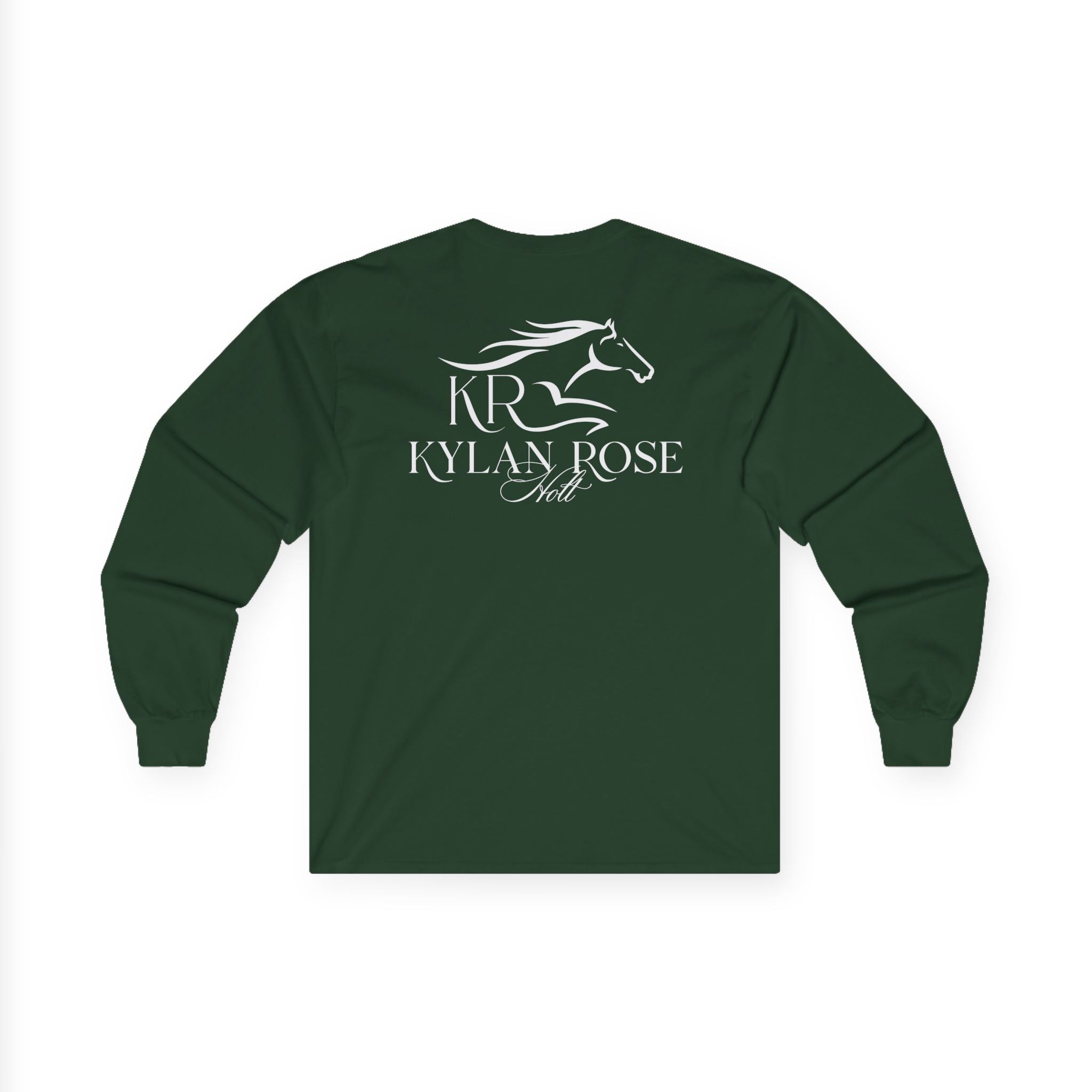 Ky Adult Long Sleeve White Imprint