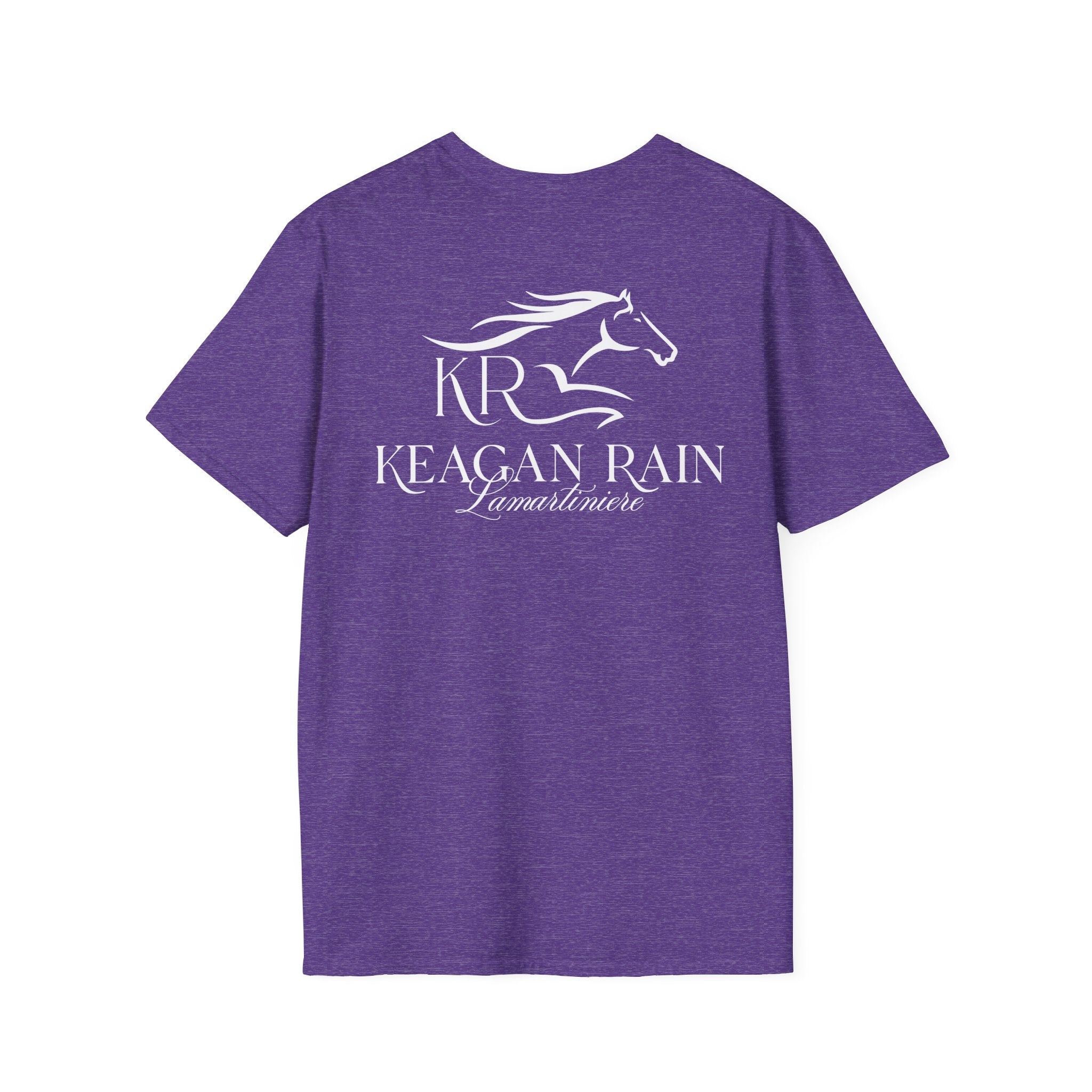 Adult Short Sleeve T-Shirt White Imprint