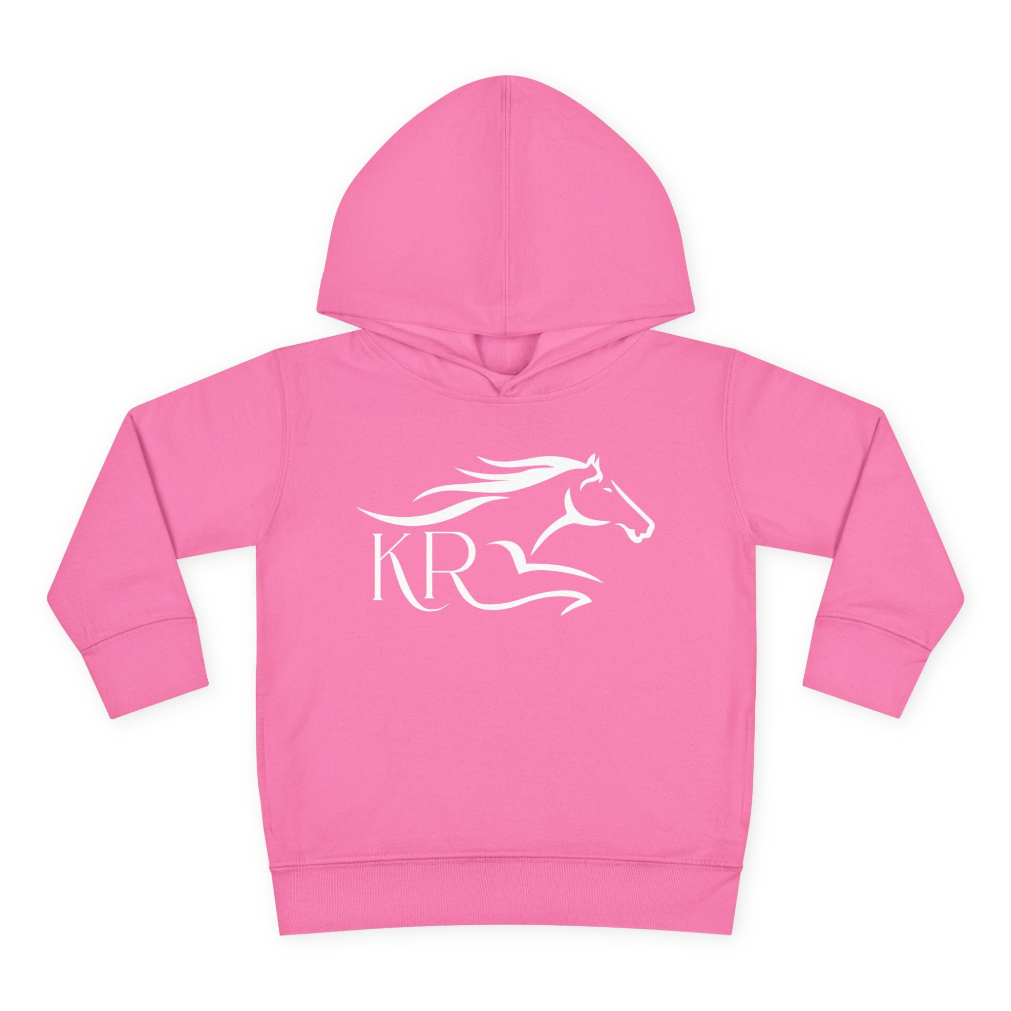 Toddler Hooded Sweatshirt White Imprint