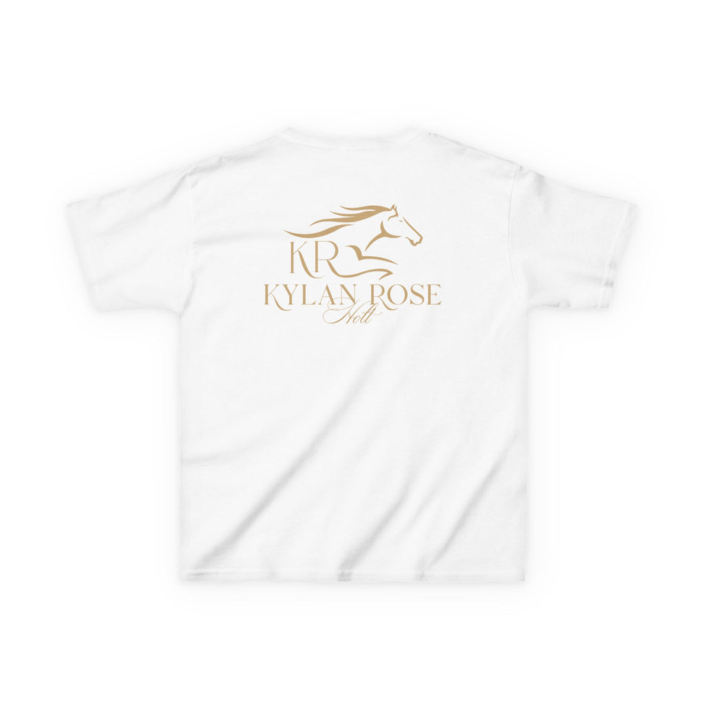 Ky Youth Short Sleeve T-Shirt Gold Imprint
