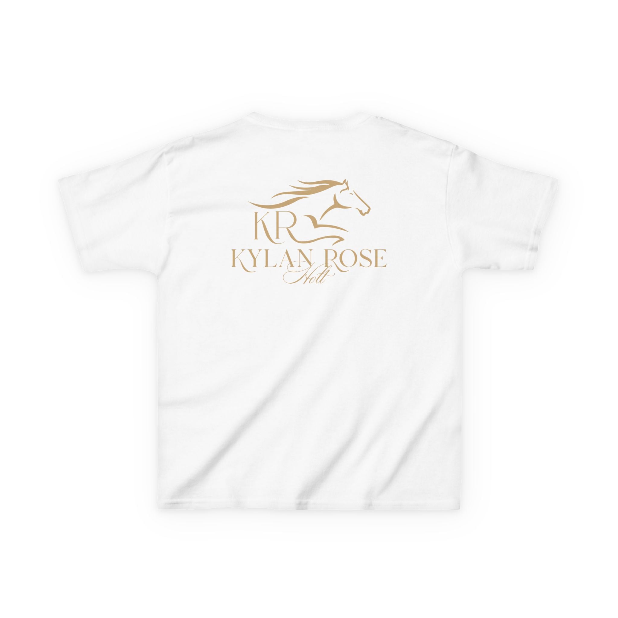 Ky Youth Short Sleeve T-Shirt Gold Imprint