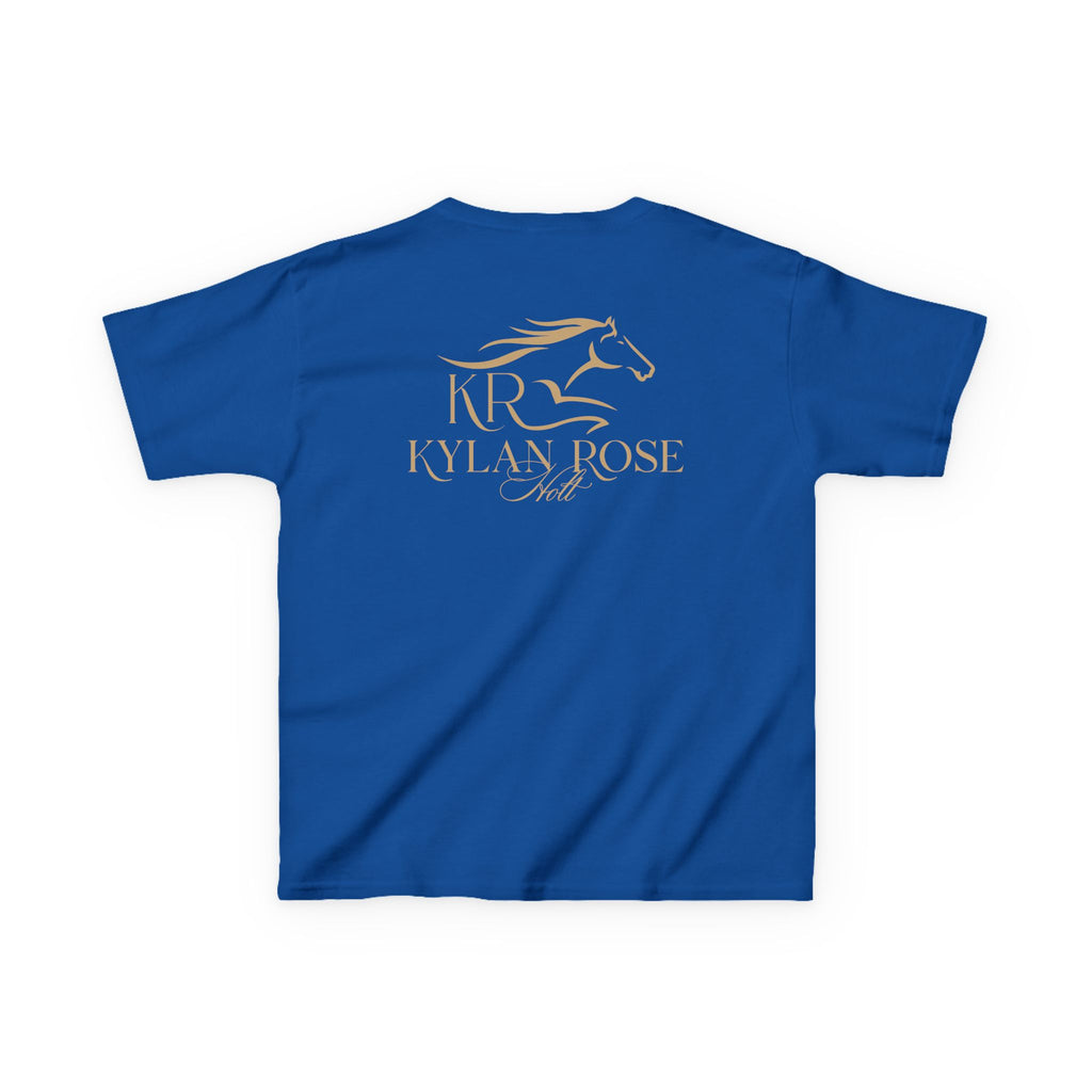Ky Youth Short Sleeve T-Shirt Gold Imprint