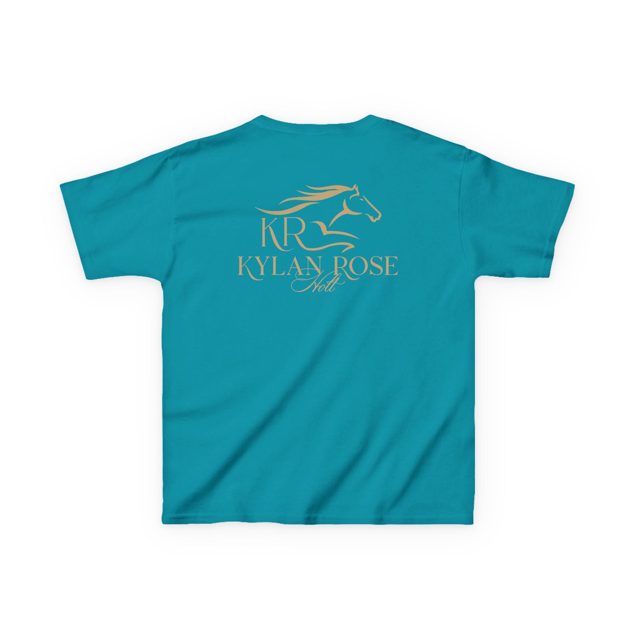 Ky Youth Short Sleeve T-Shirt Gold Imprint