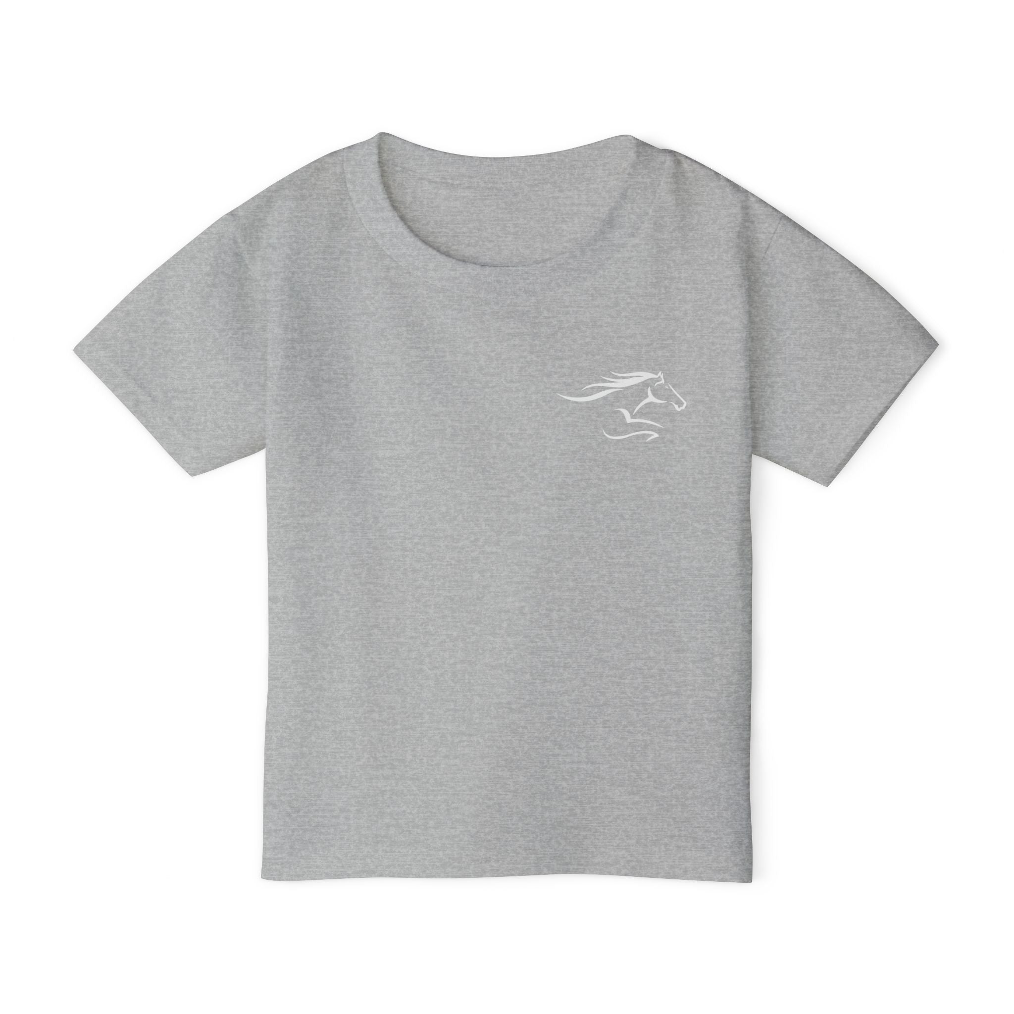 Toddler Short Sleeve T-Shirt White Imprint