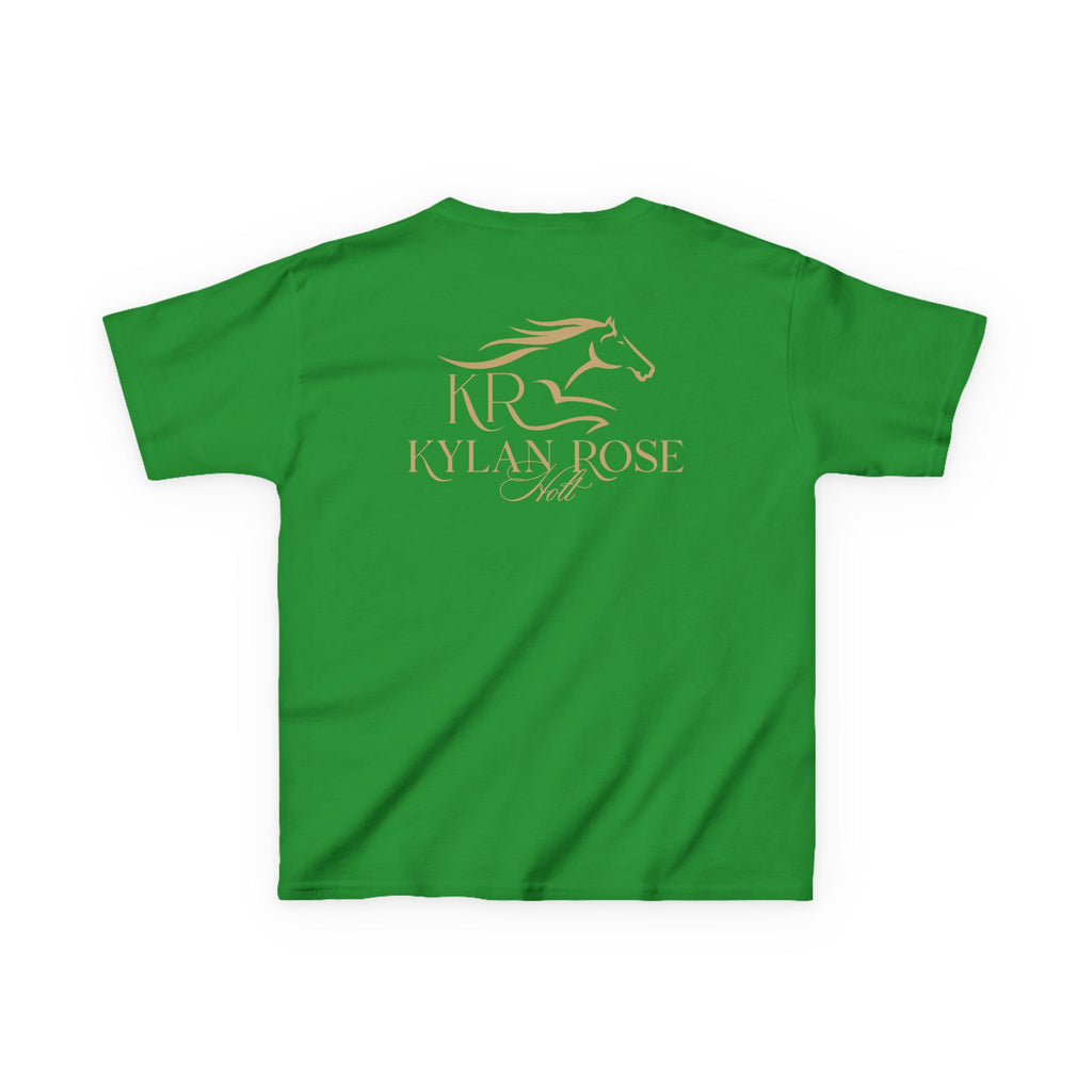 Ky Youth Short Sleeve T-Shirt Gold Imprint