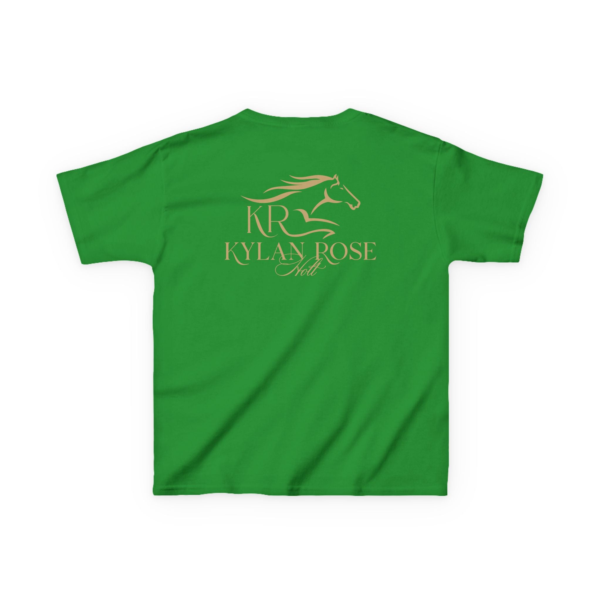 Ky Youth Short Sleeve T-Shirt Gold Imprint