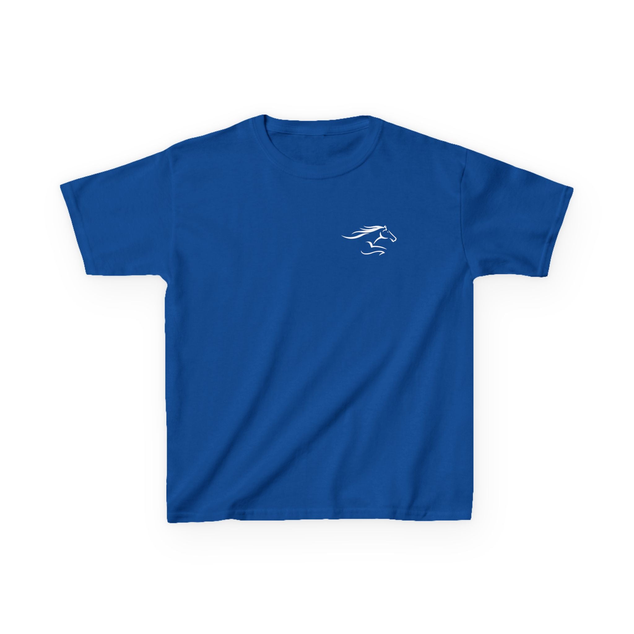 Youth Short Sleeve T-Shirt White Imprint