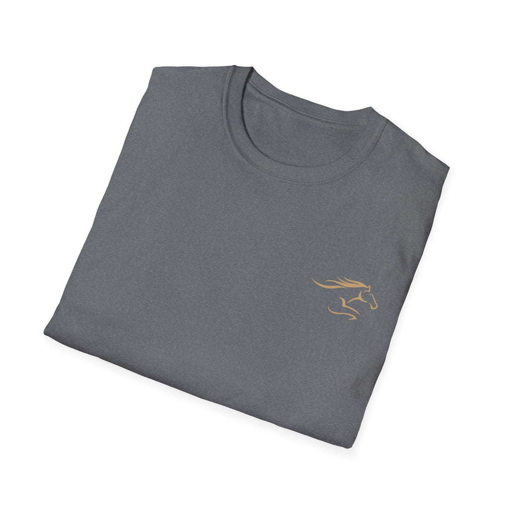 Adult Short Sleeve T-Shirt Gold Imprint
