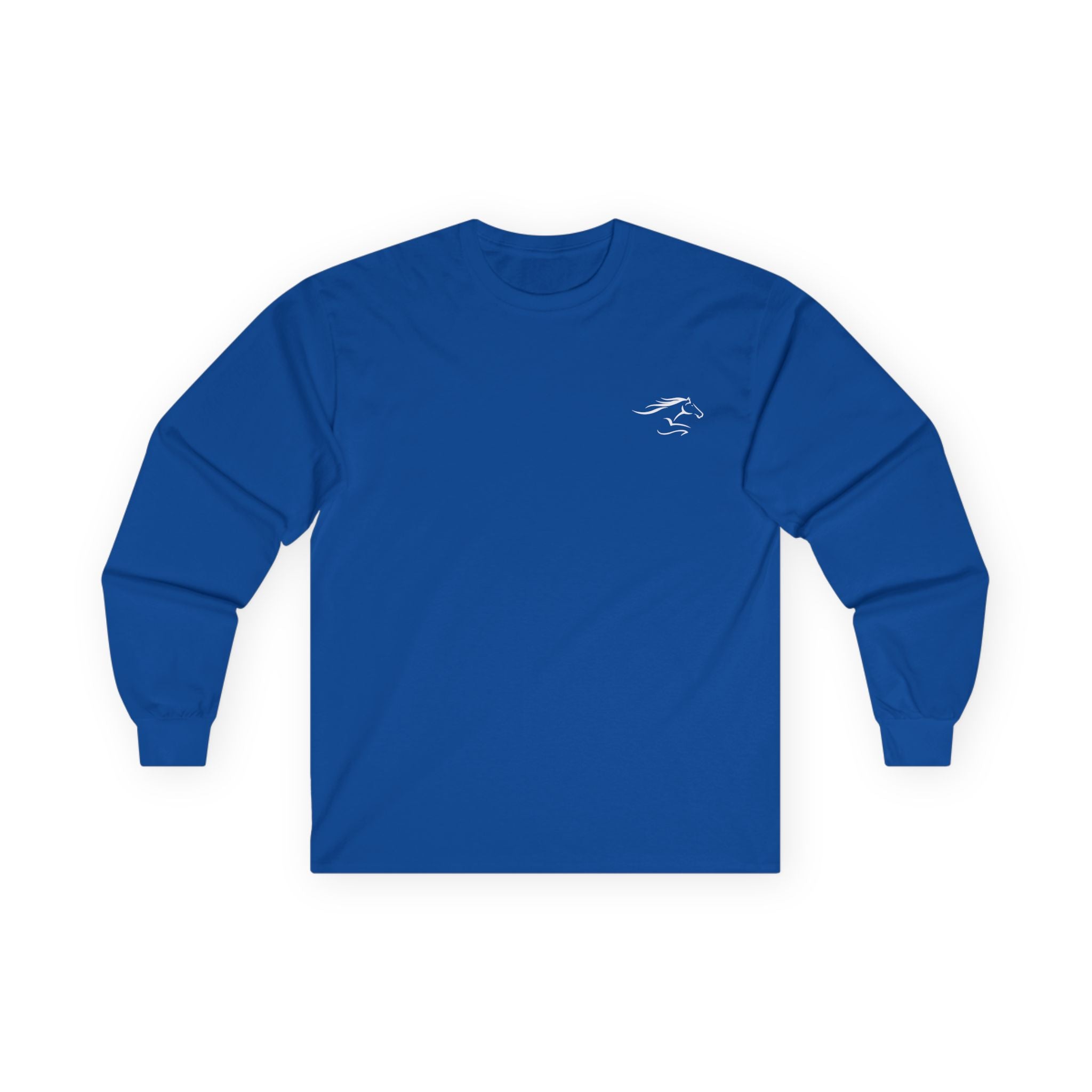 Ky Adult Long Sleeve White Imprint