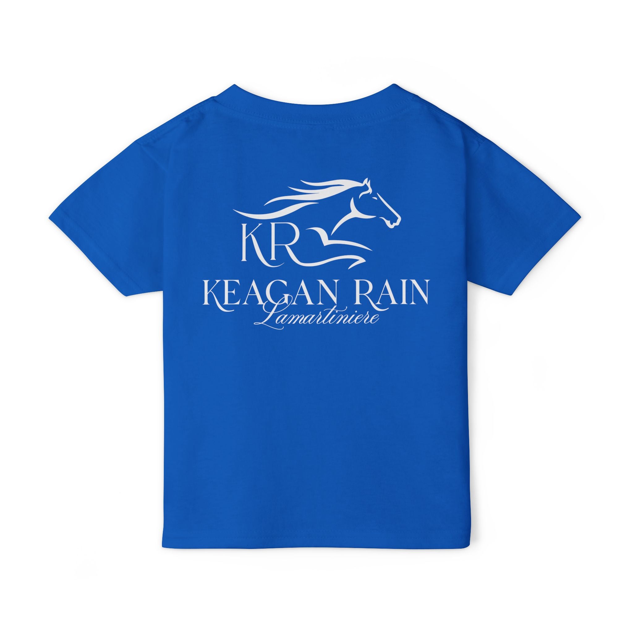 Toddler Short Sleeve T-Shirt White Imprint