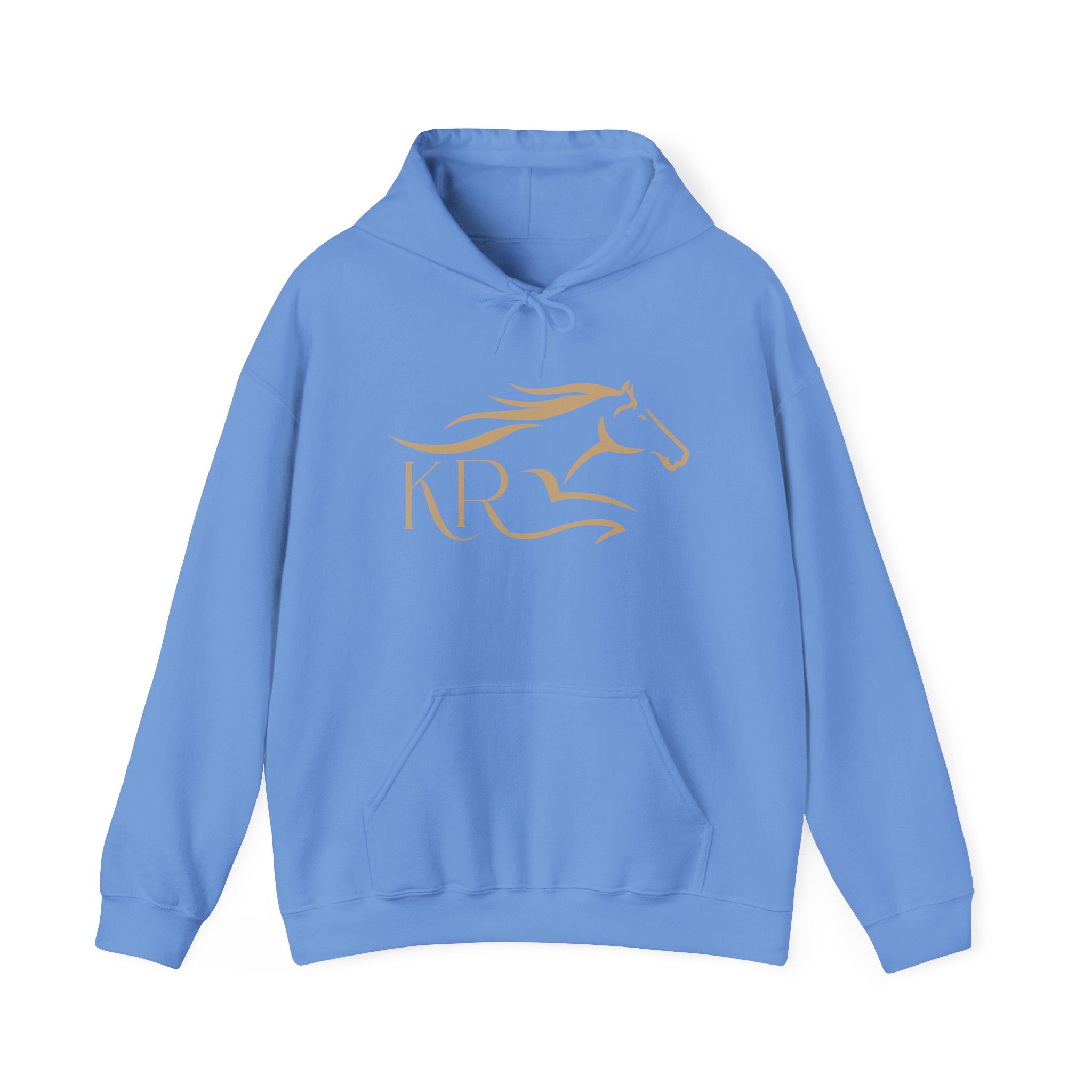 Adult Hooded Sweatshirt Gold Imprint