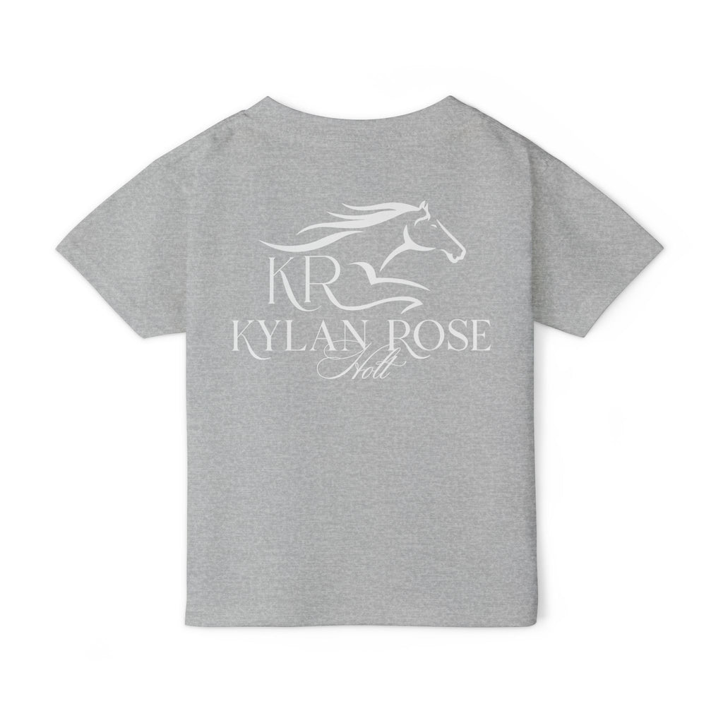 Ky Toddler Short Sleeve T-Shirt White Imprint