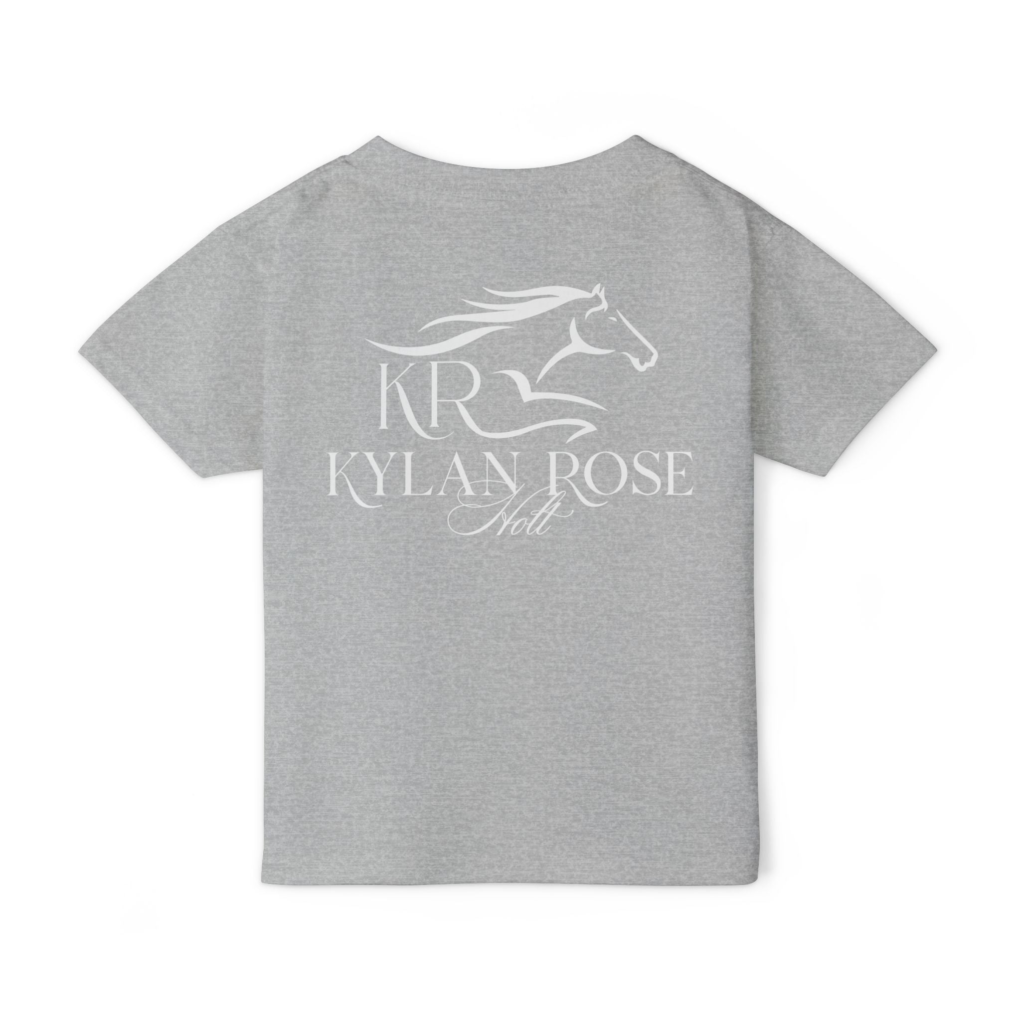 Ky Toddler Short Sleeve T-Shirt White Imprint