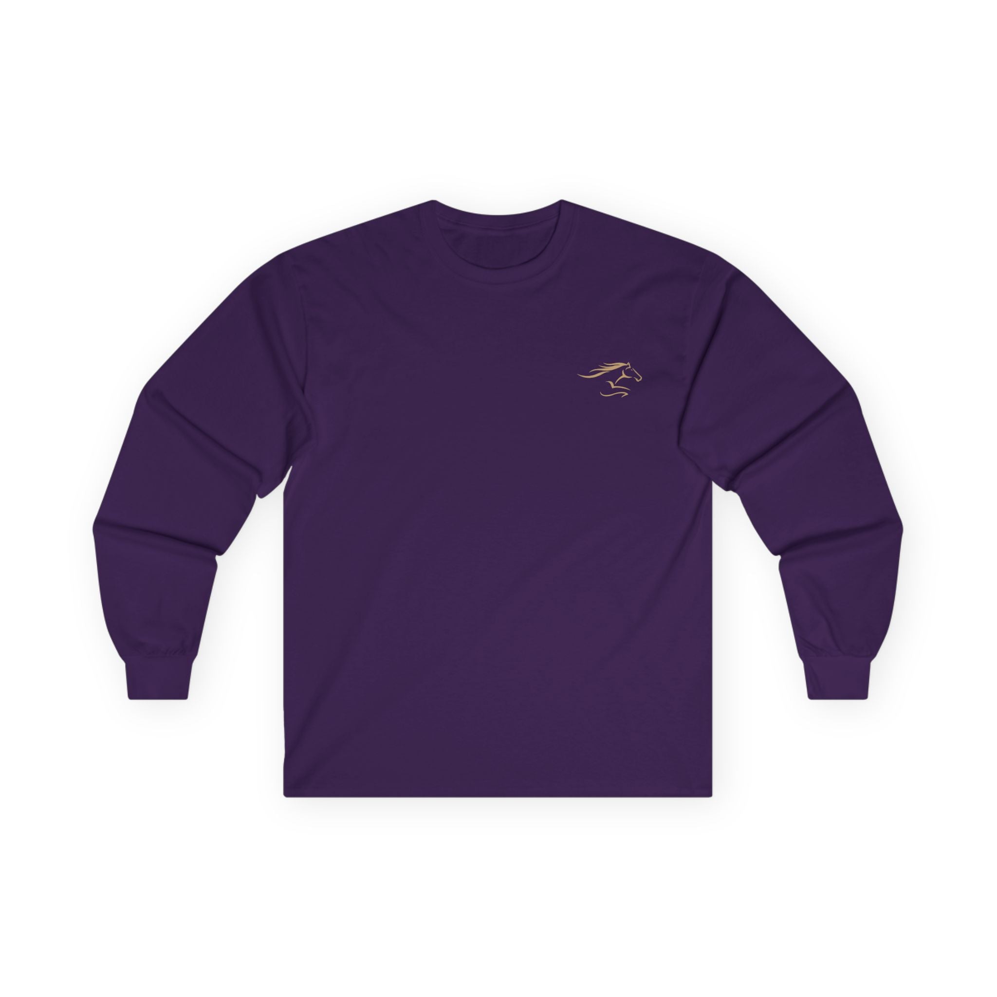 Adult Long Sleeve Gold Imprint